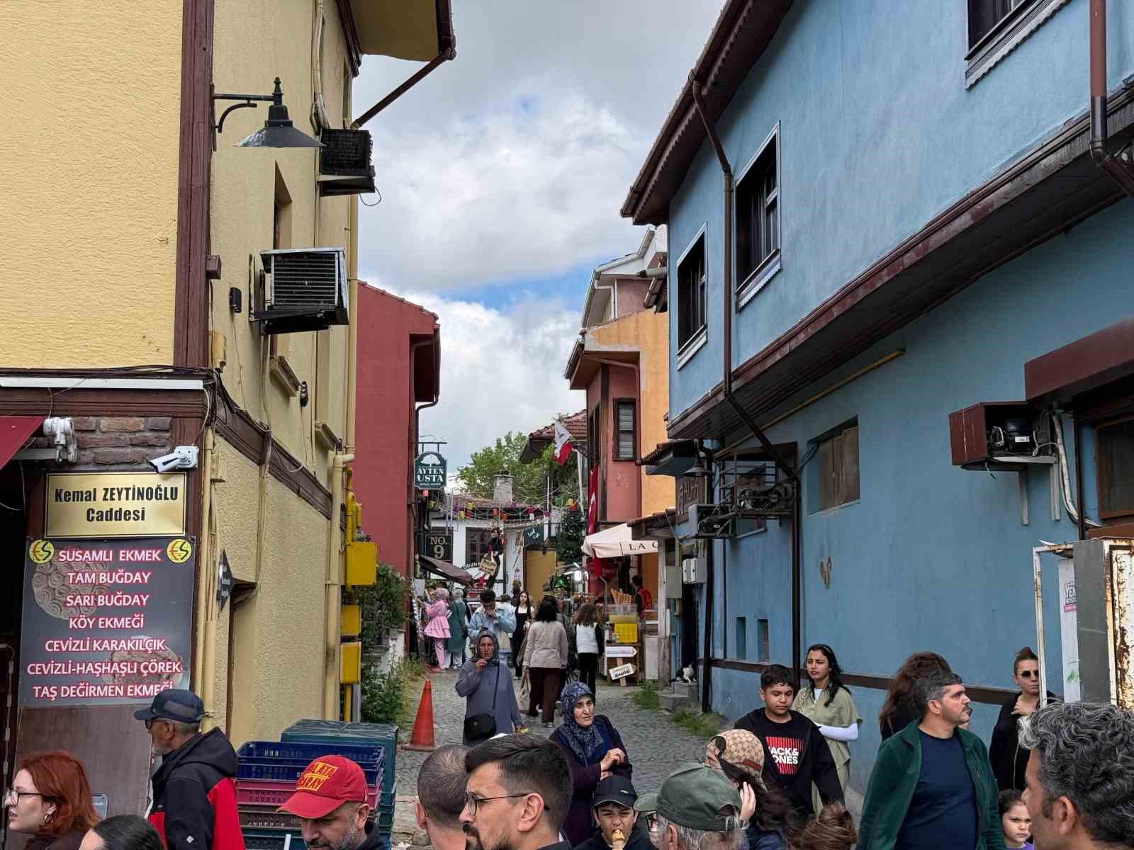 Odunpazarı&rsquo;nda bayram yoğunluğu