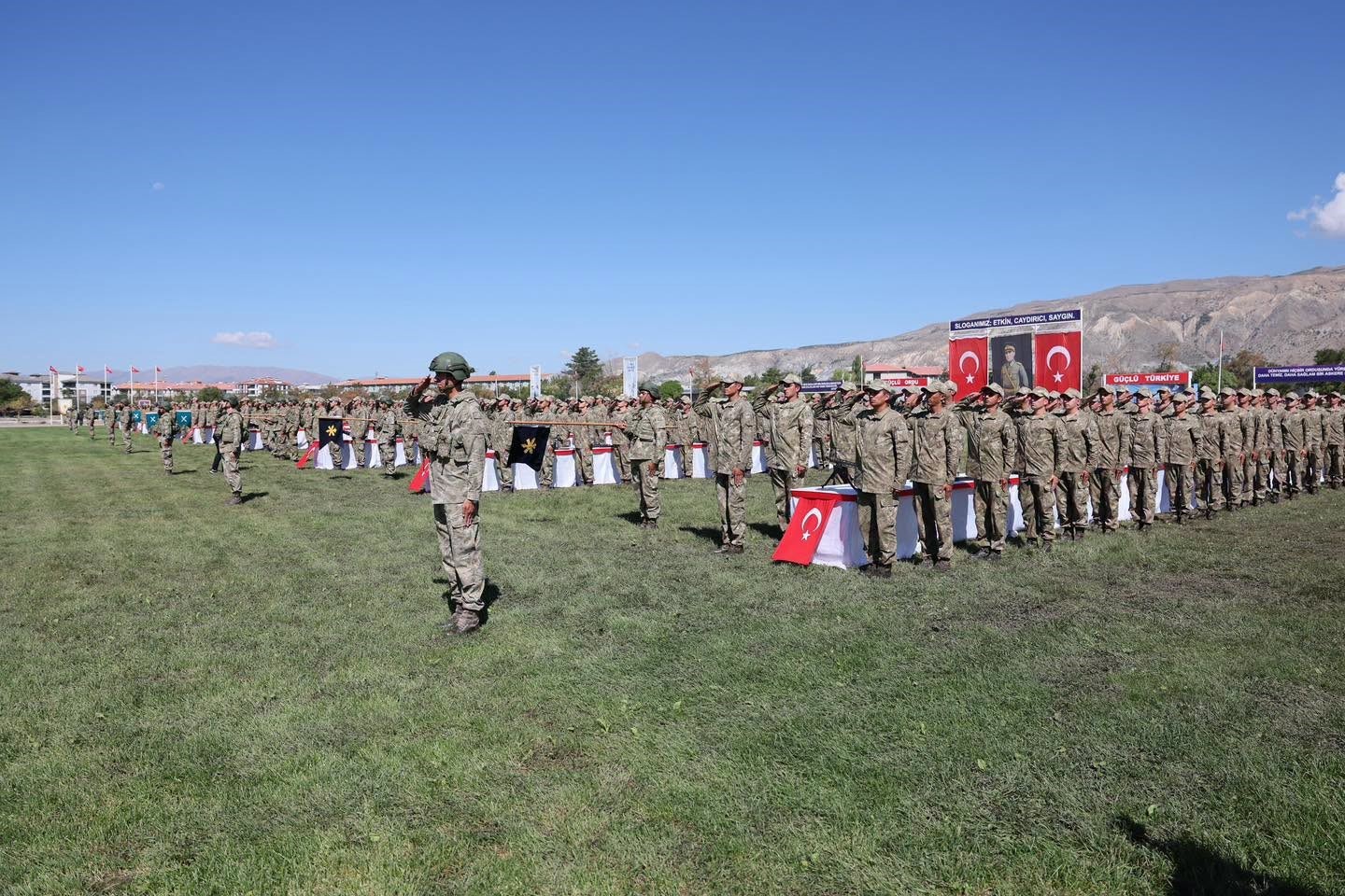 Erzincan&rsquo;da bedelli erler i&ccedil;in yemin t&ouml;reni d&uuml;zenlendi