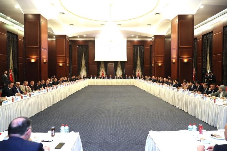 Başkan Yıldırım teşkilat toplantısına katıldı