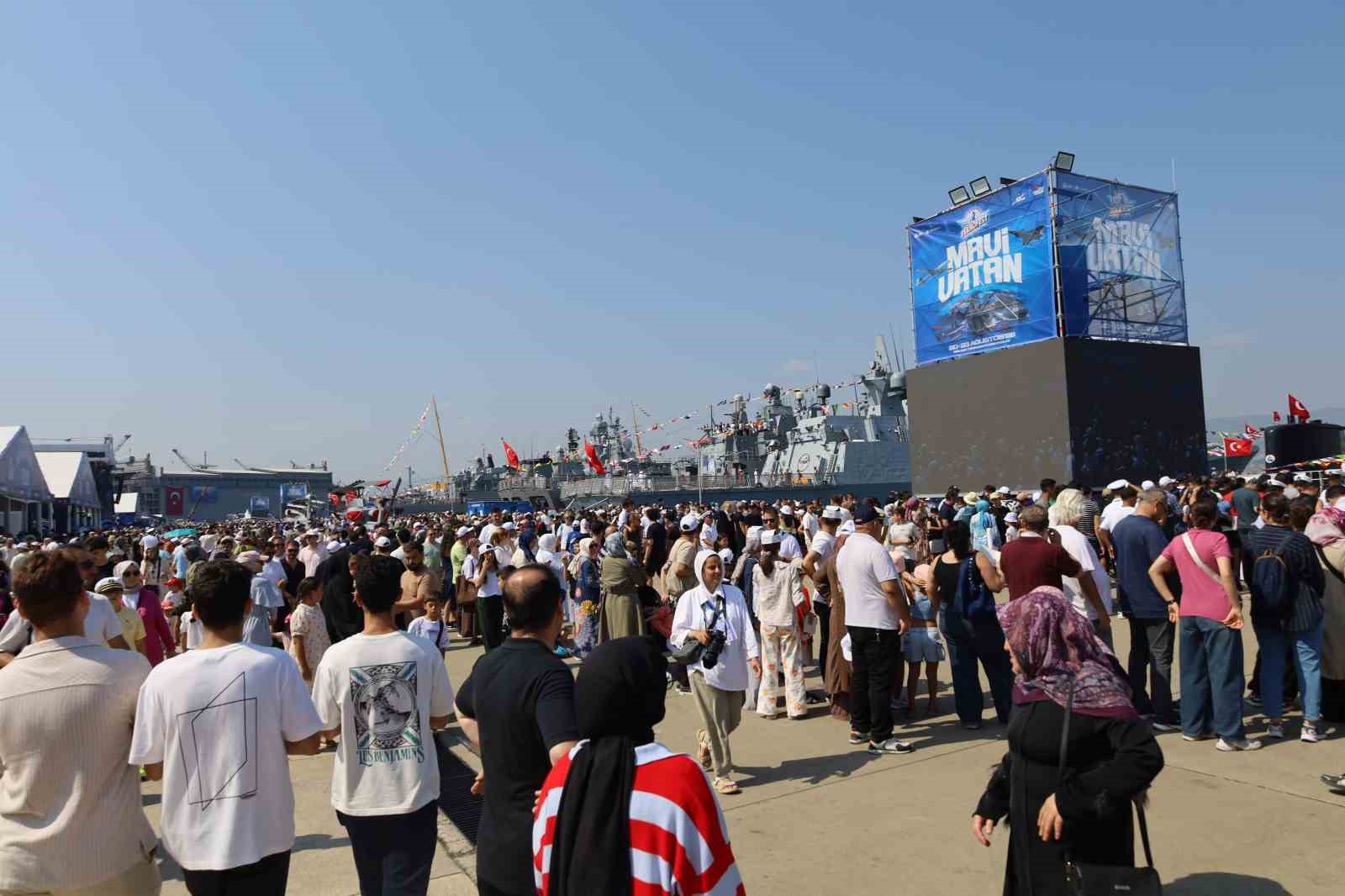 TEKNOFEST Mavi Vatan&rsquo;da adım atacak yer kalmadı