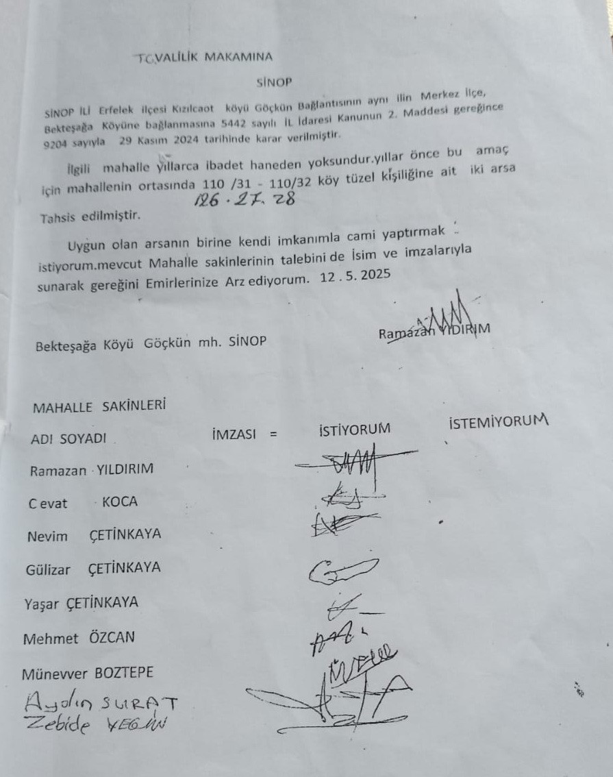 Sinop&rsquo;ta cami yerine engel iddiası: "Devlet i&ccedil;inde intikam olmaz, hizmet olur"