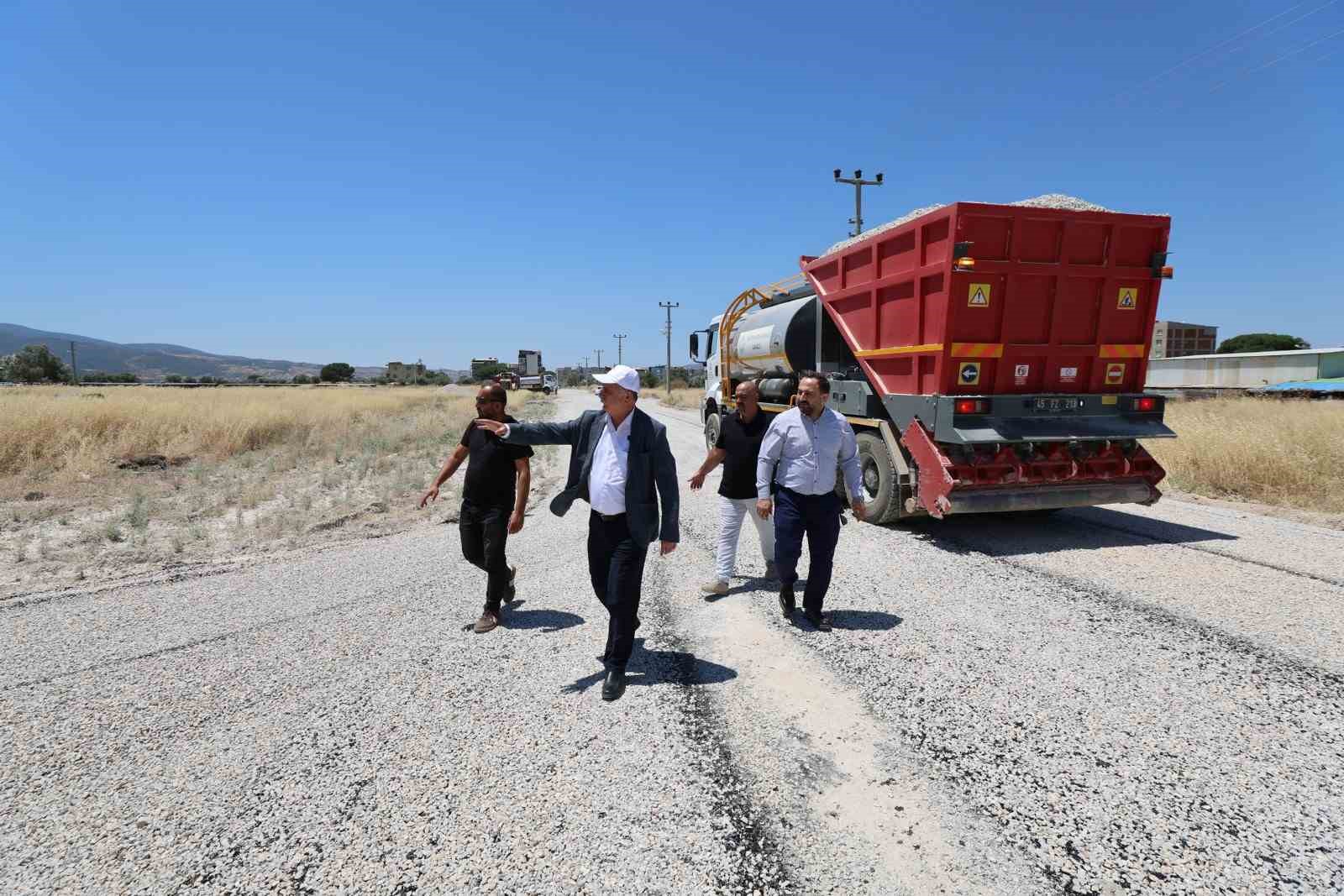 Başkan Balaban &ccedil;alışmaları yerinde inceledi