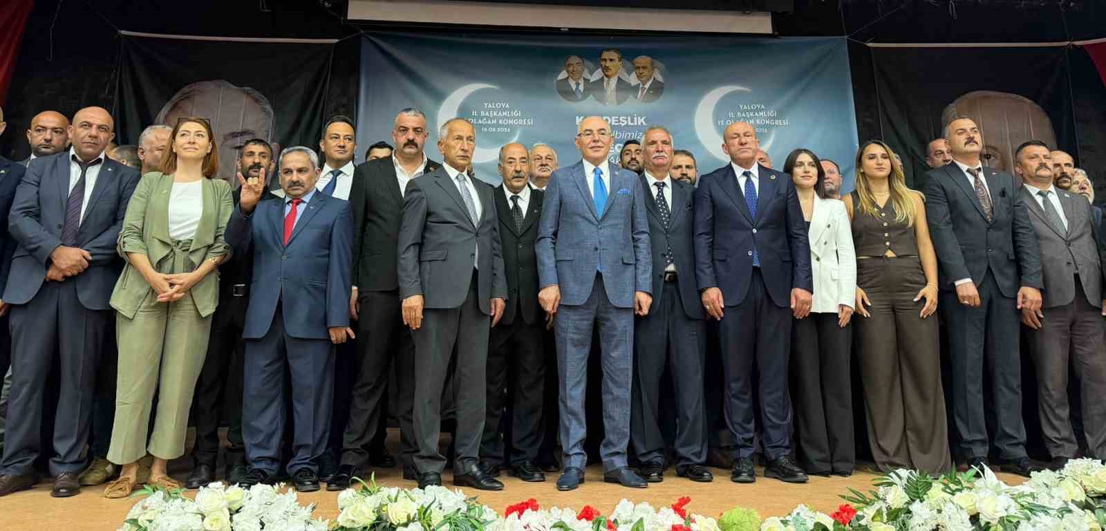 MHP Yalova&rsquo;da kongre heyecanı