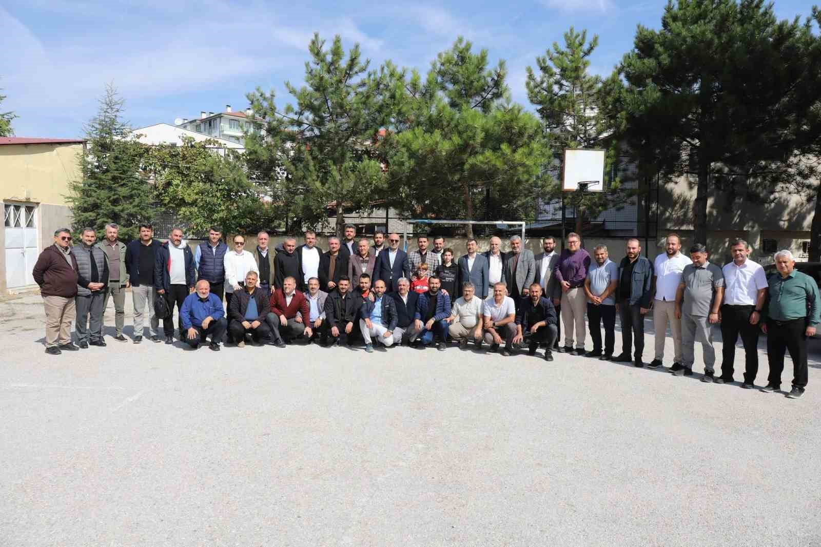 Personelden M&uuml;ft&uuml; İmamoğlu&rsquo;na vefa ve veda programı