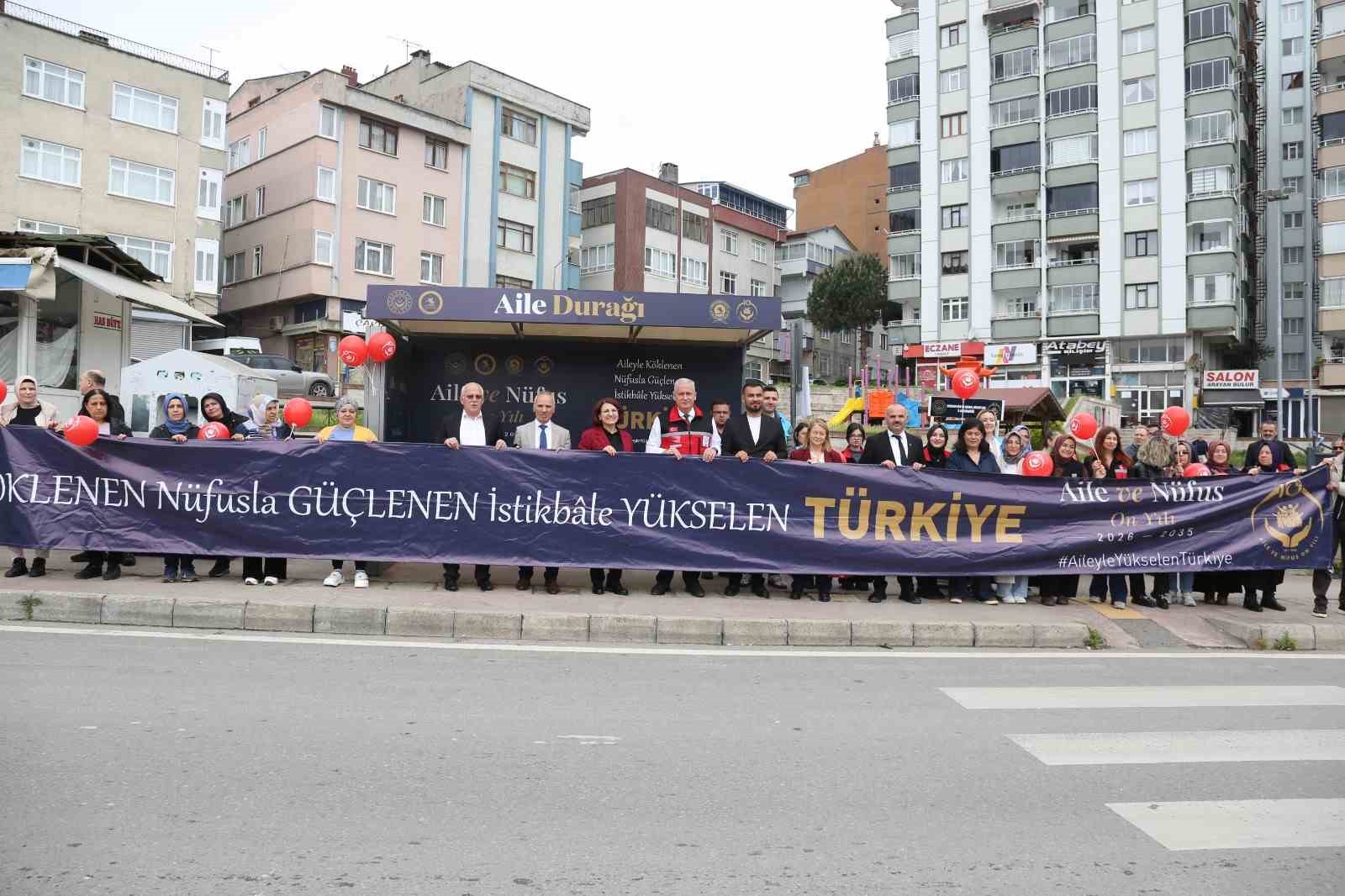 Samsun&rsquo;da Milli Aile Haftası başladı: Aile Durağı a&ccedil;ıldı