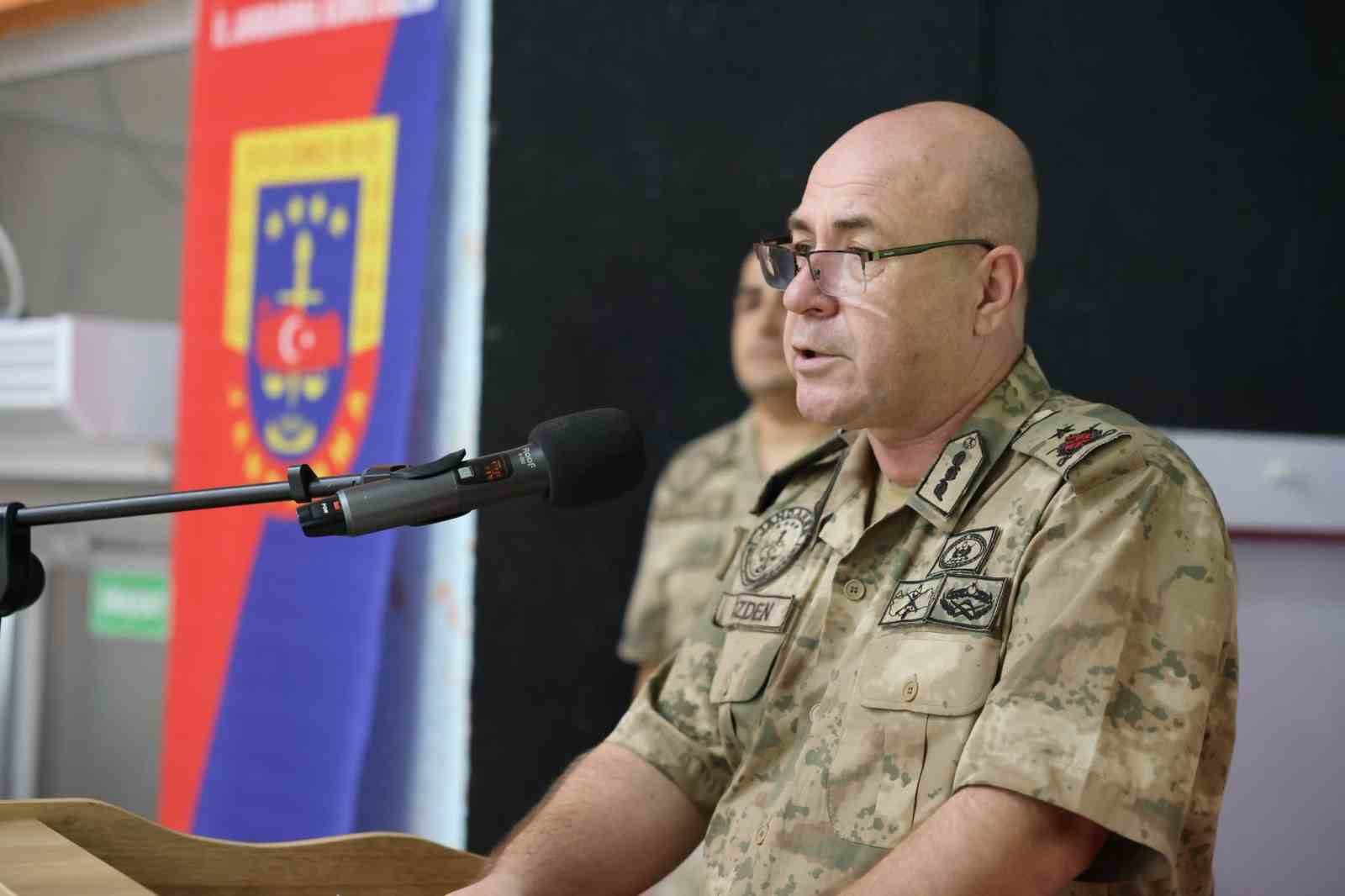 Iğdır&rsquo;da jandarma personeline r&uuml;tbe terfisi