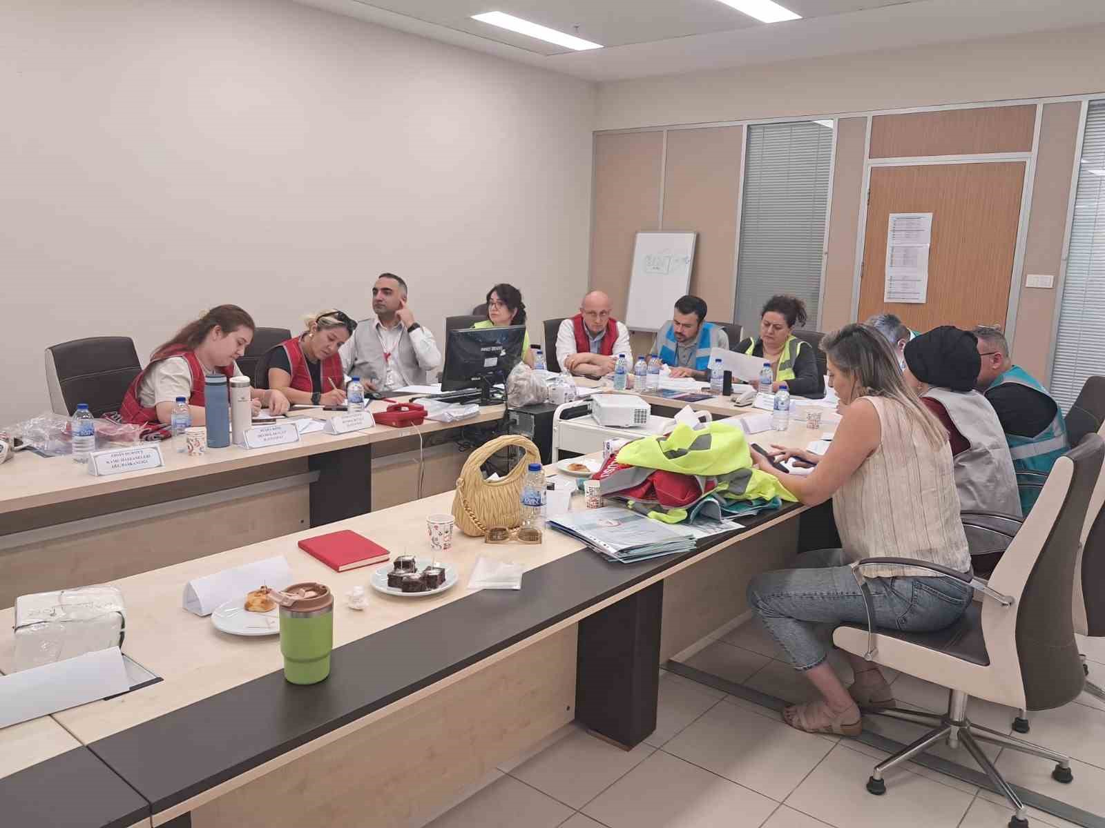 Hastane Afet Planları Uygulayıcı eğitimi d&uuml;zenlendi
