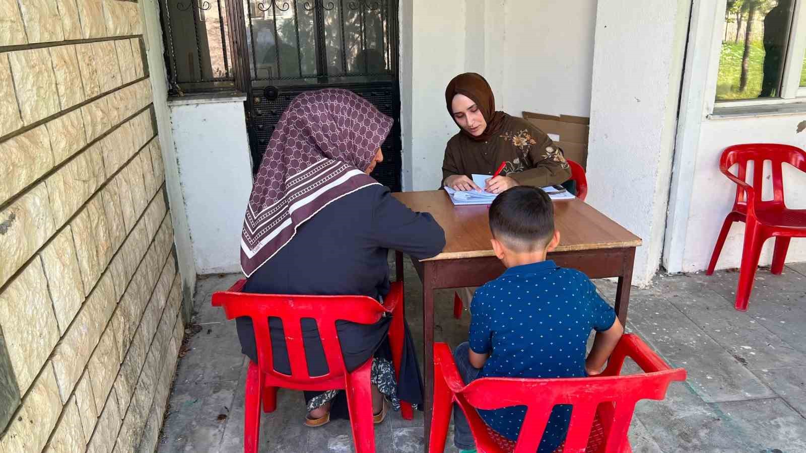 Sağlık ekipleri Yurtbaşı Mahallesi&rsquo;nde vatandaşlarla buluştu