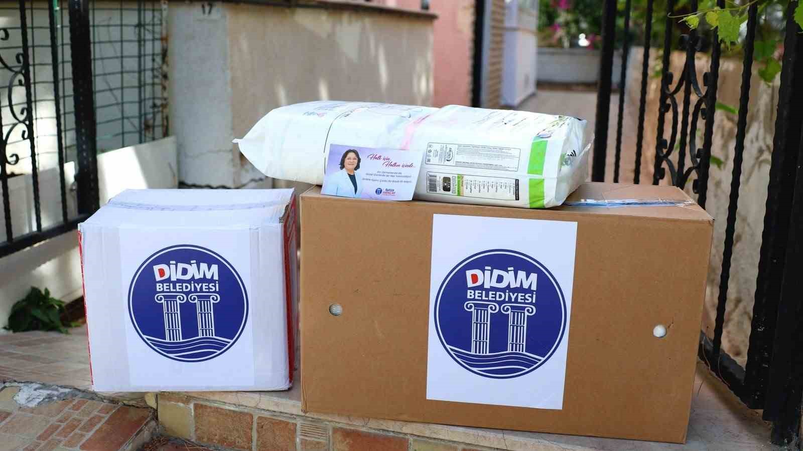 Didim Belediyesi dayanışmayı b&uuml;y&uuml;t&uuml;yor