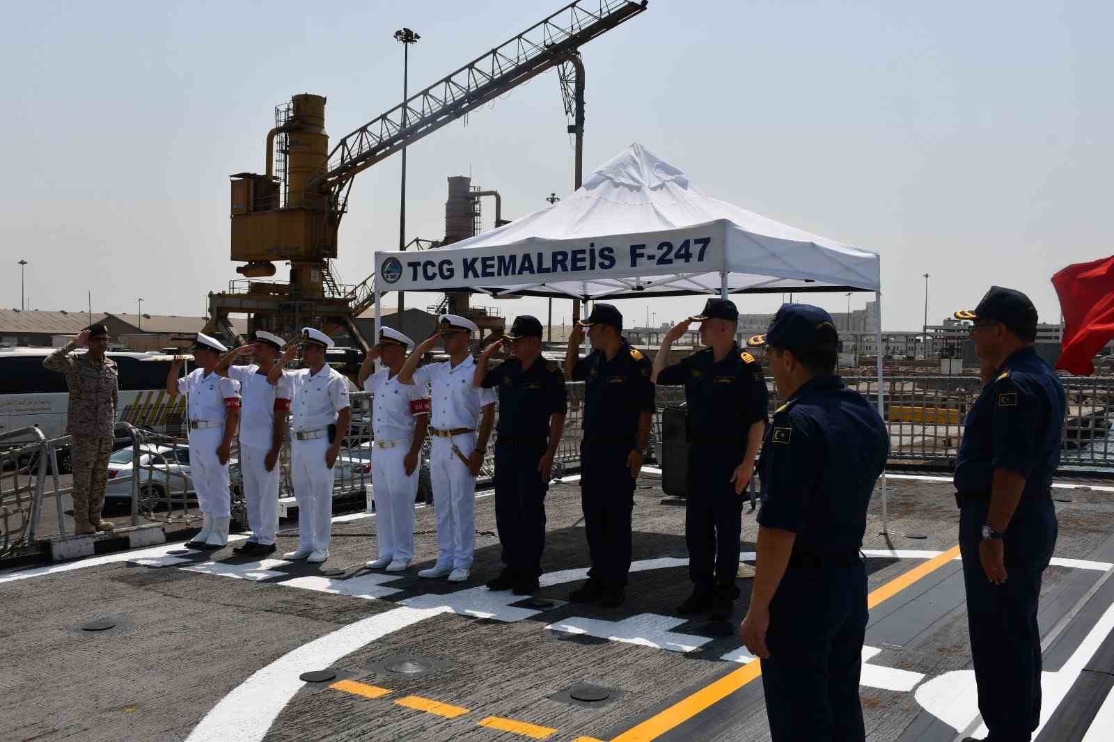 TCG Kemalreis fırkateyni Suudi Arabistan&rsquo;da