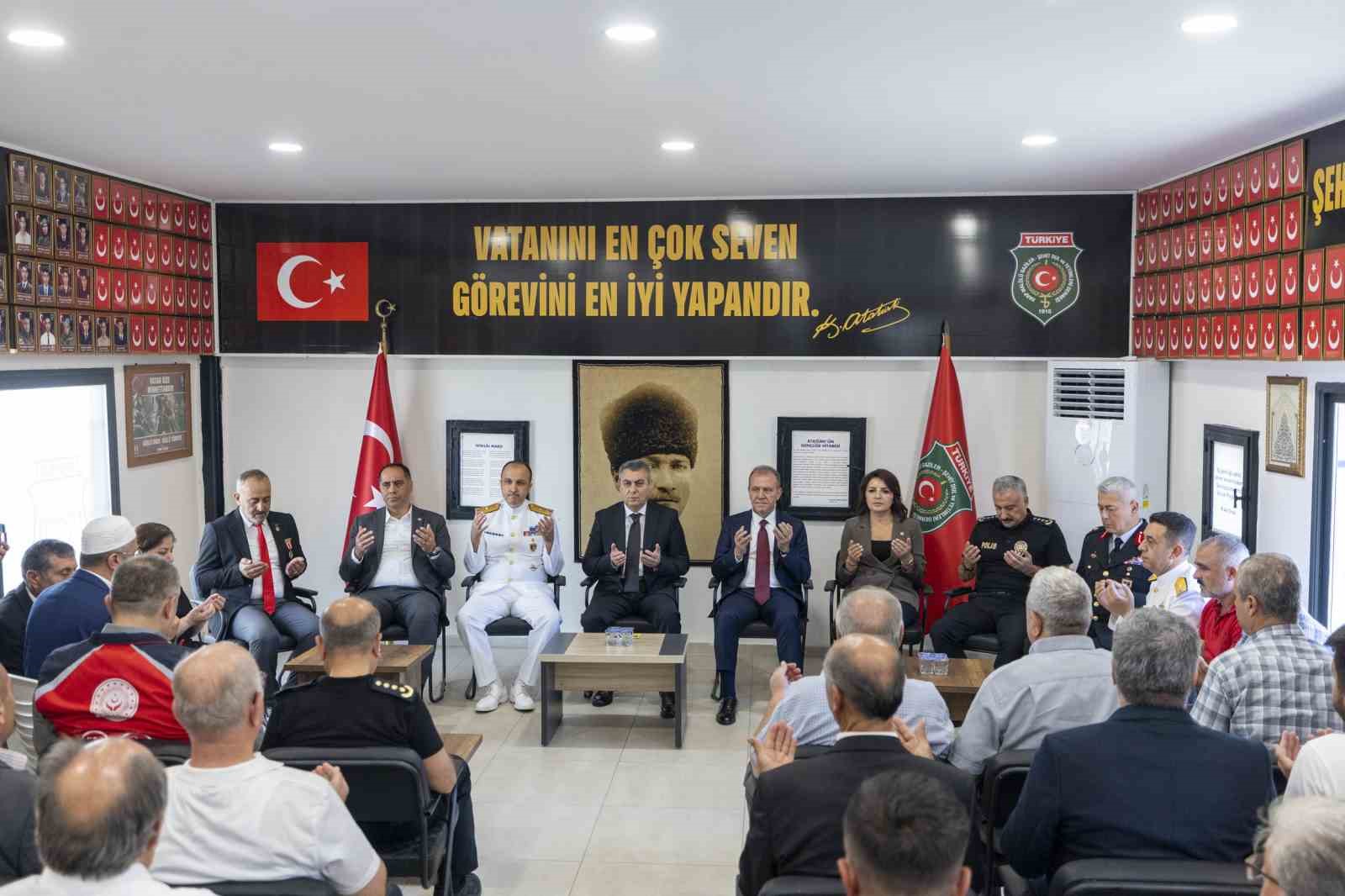 Mersin&rsquo;de Gaziler G&uuml;n&uuml; t&ouml;ren ve etkinliklerle anıldı
