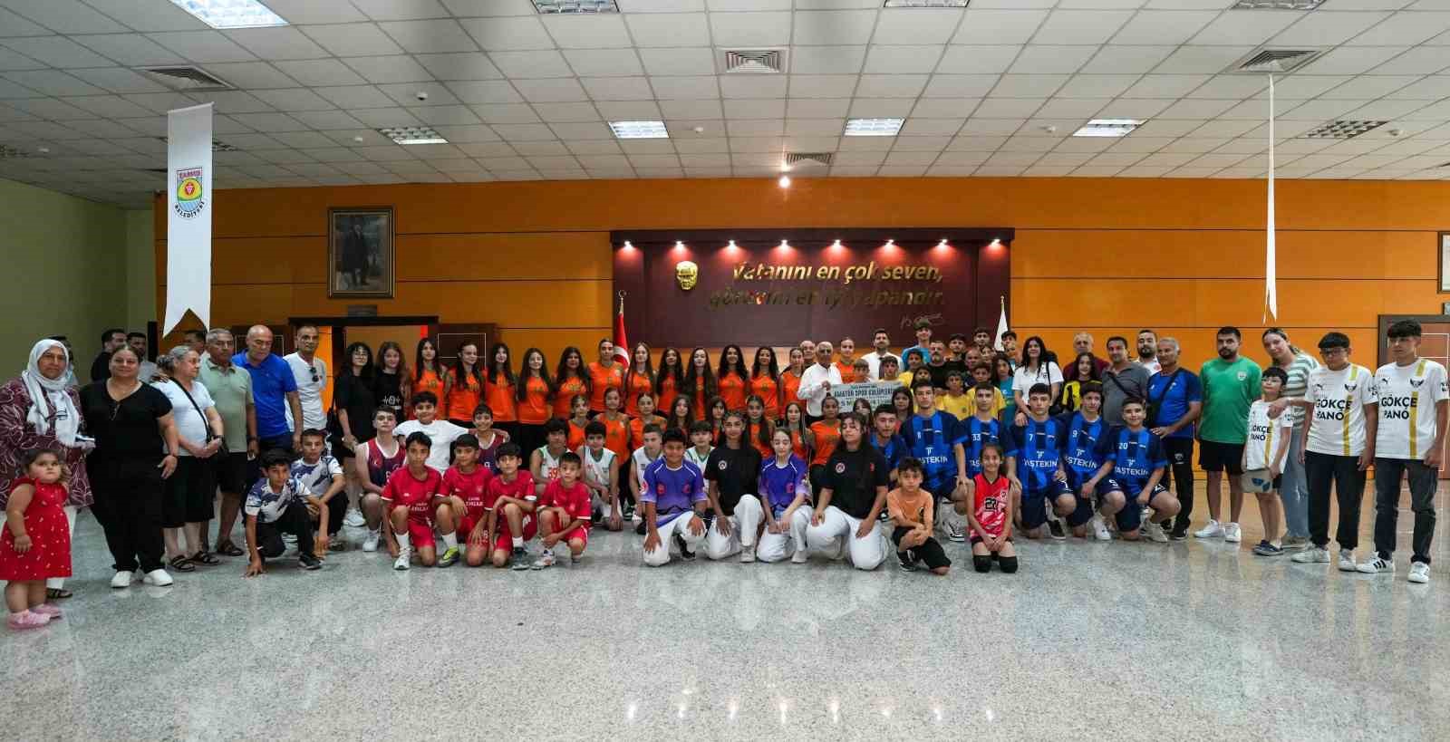 Tarsus Belediyesinden amat&ouml;r spor kul&uuml;plerine 5 milyon TL destek