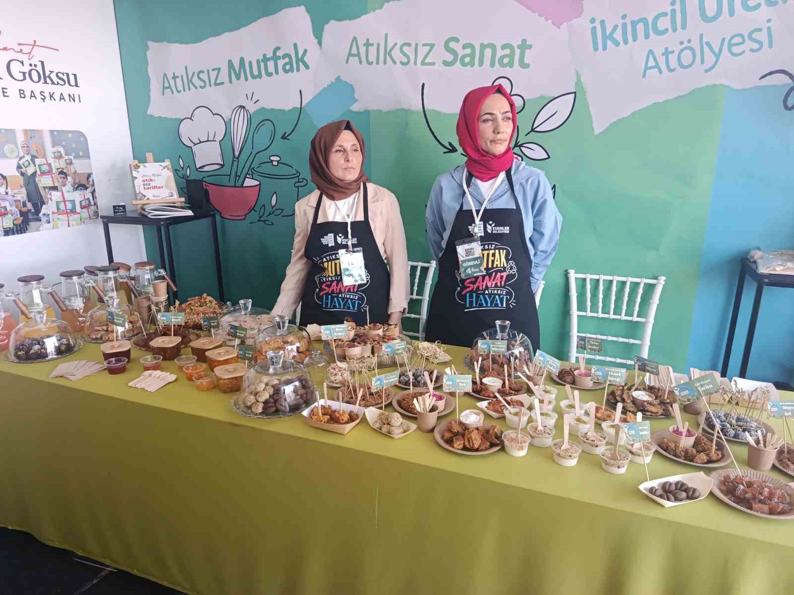 Esenler Belediyesi &rsquo;Sıfır Atık Festivali&rsquo;nde ziyaret&ccedil;ilerini ağırladı