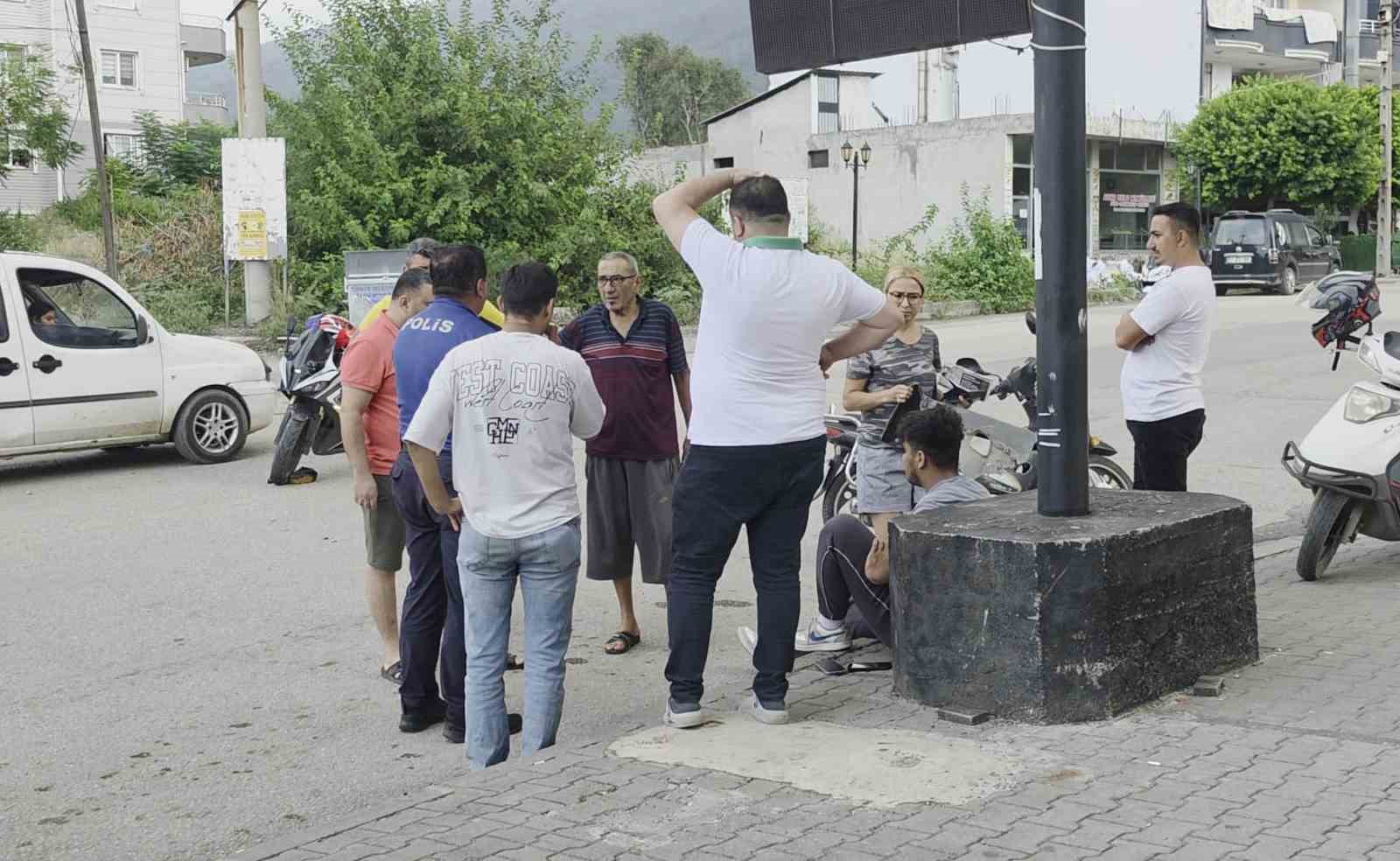 Kazayı atlatan sürücünün ilk sözü "Dayı öyle yola çıkılır mı" oldu