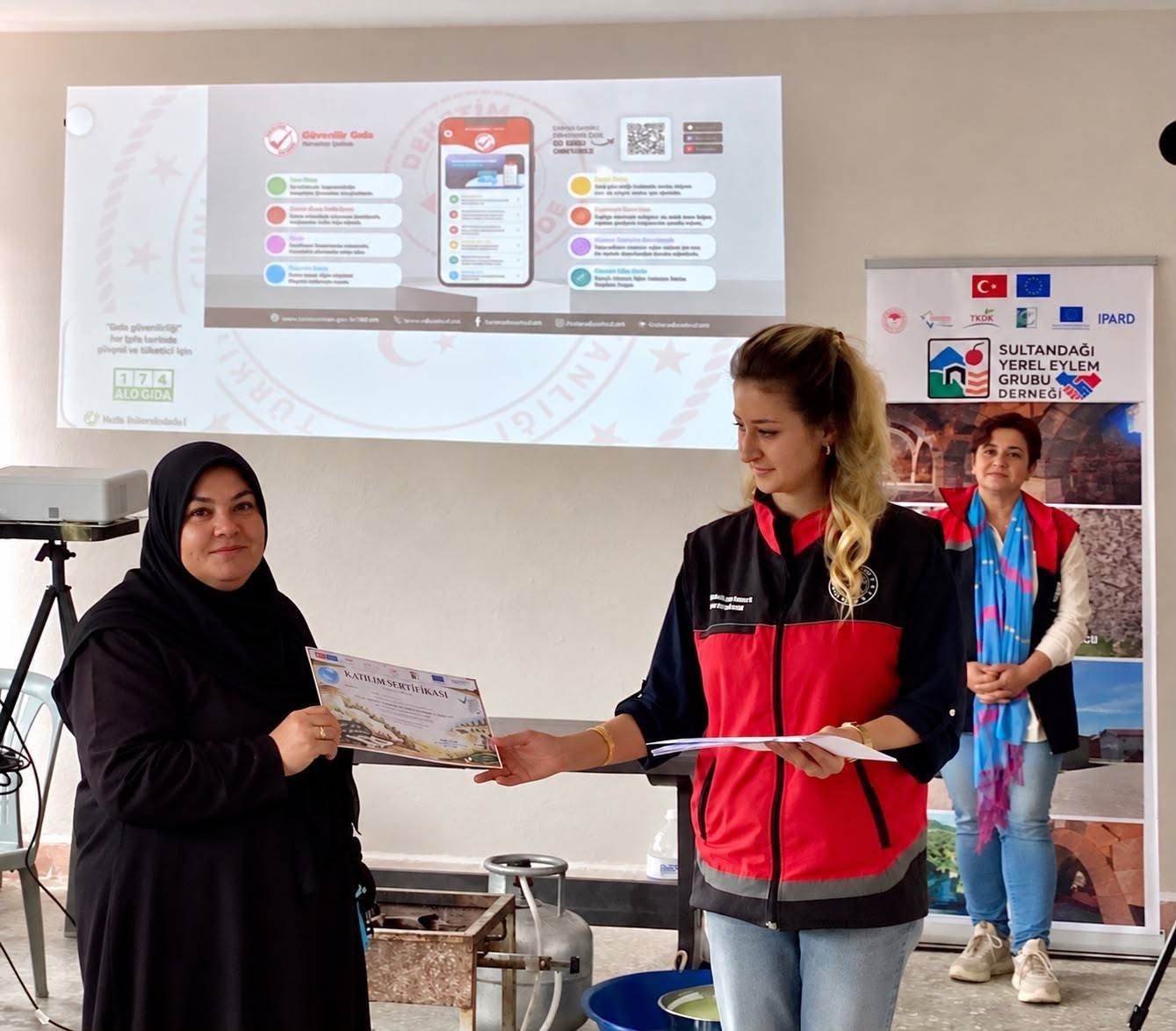 Sultandağı’nda kadın çiftçilere peynir yapımı ve pazarlama eğitimi