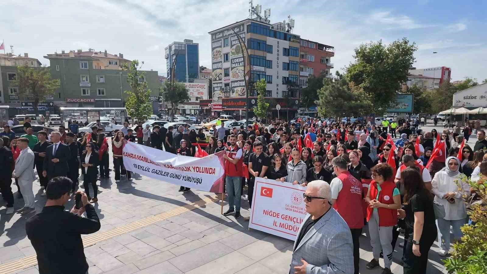 Niğde&rsquo;de &rsquo;Kahramanlarla Kardeşlik Yolunda&rsquo; y&uuml;r&uuml;y&uuml;ş&uuml; ger&ccedil;ekleştirildi