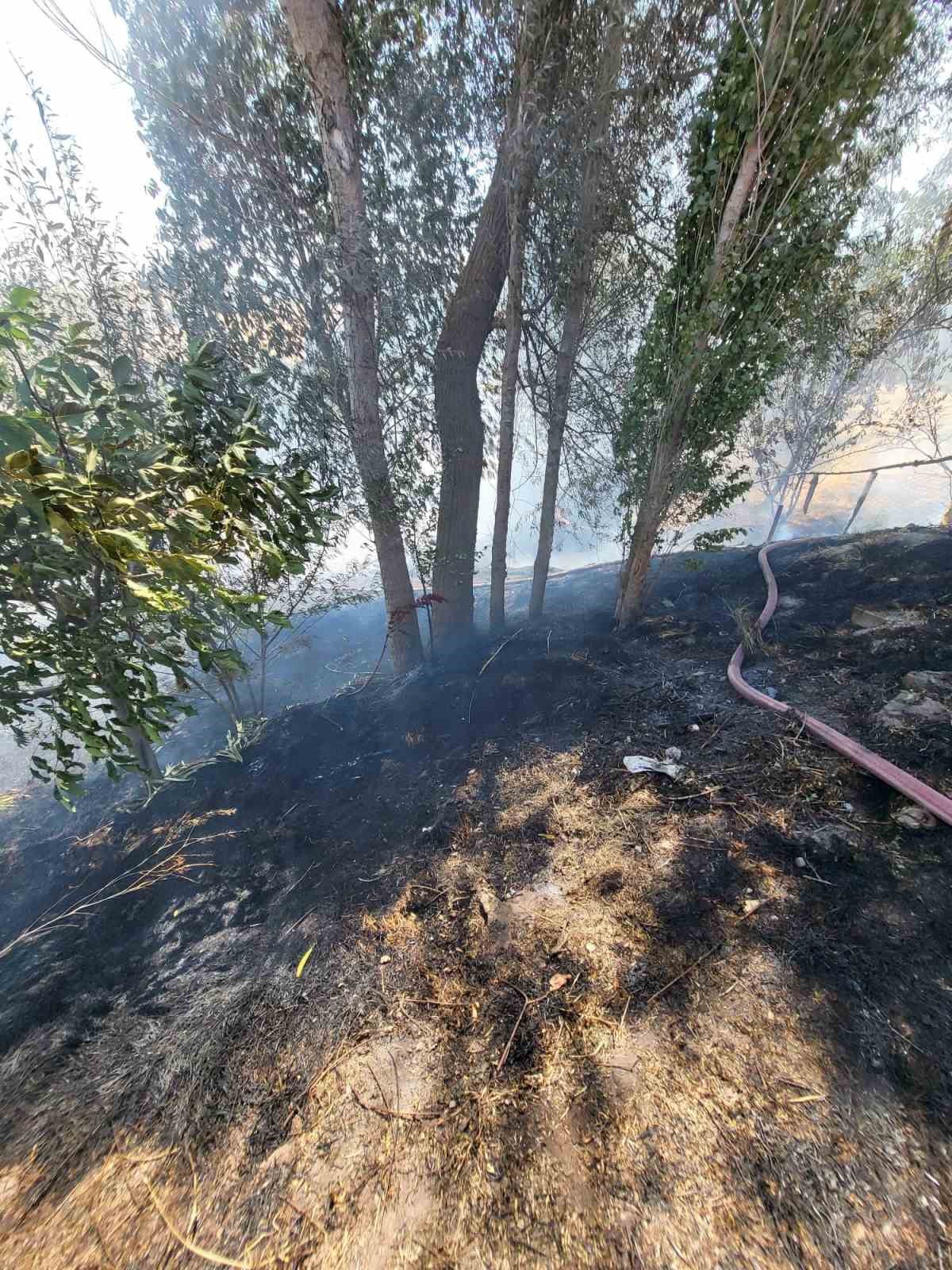 Ot yangını kısa s&uuml;rede s&ouml;nd&uuml;r&uuml;ld&uuml;