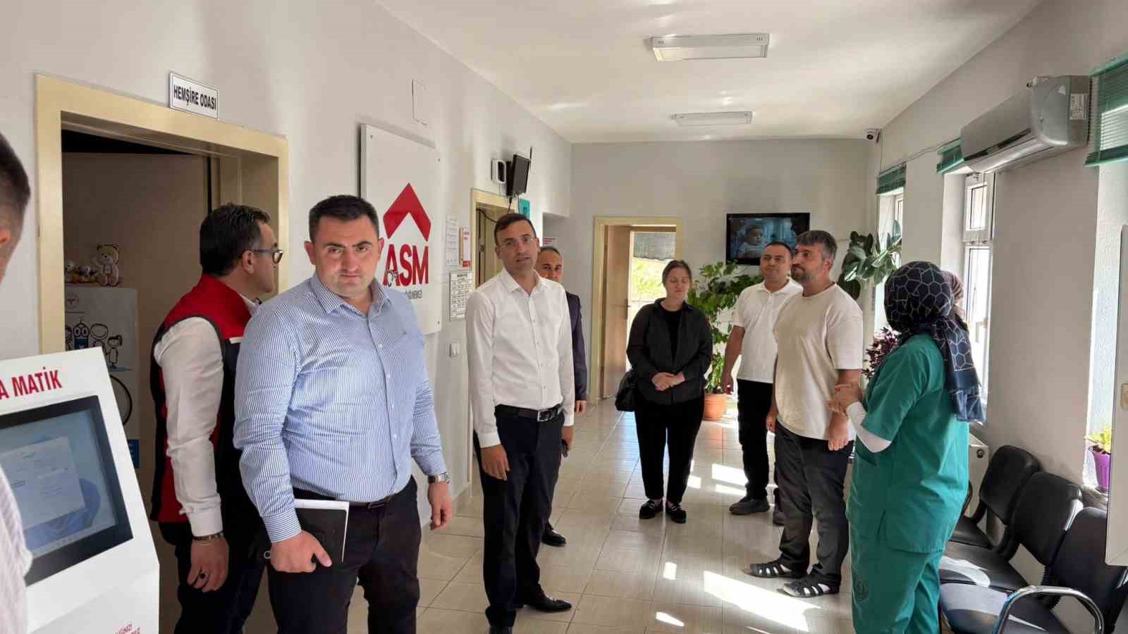 &Ccedil;an Kaymakamı B&uuml;lent Şimşek&rsquo;ten Etili K&ouml;y&uuml;&rsquo;ne Ziyaret