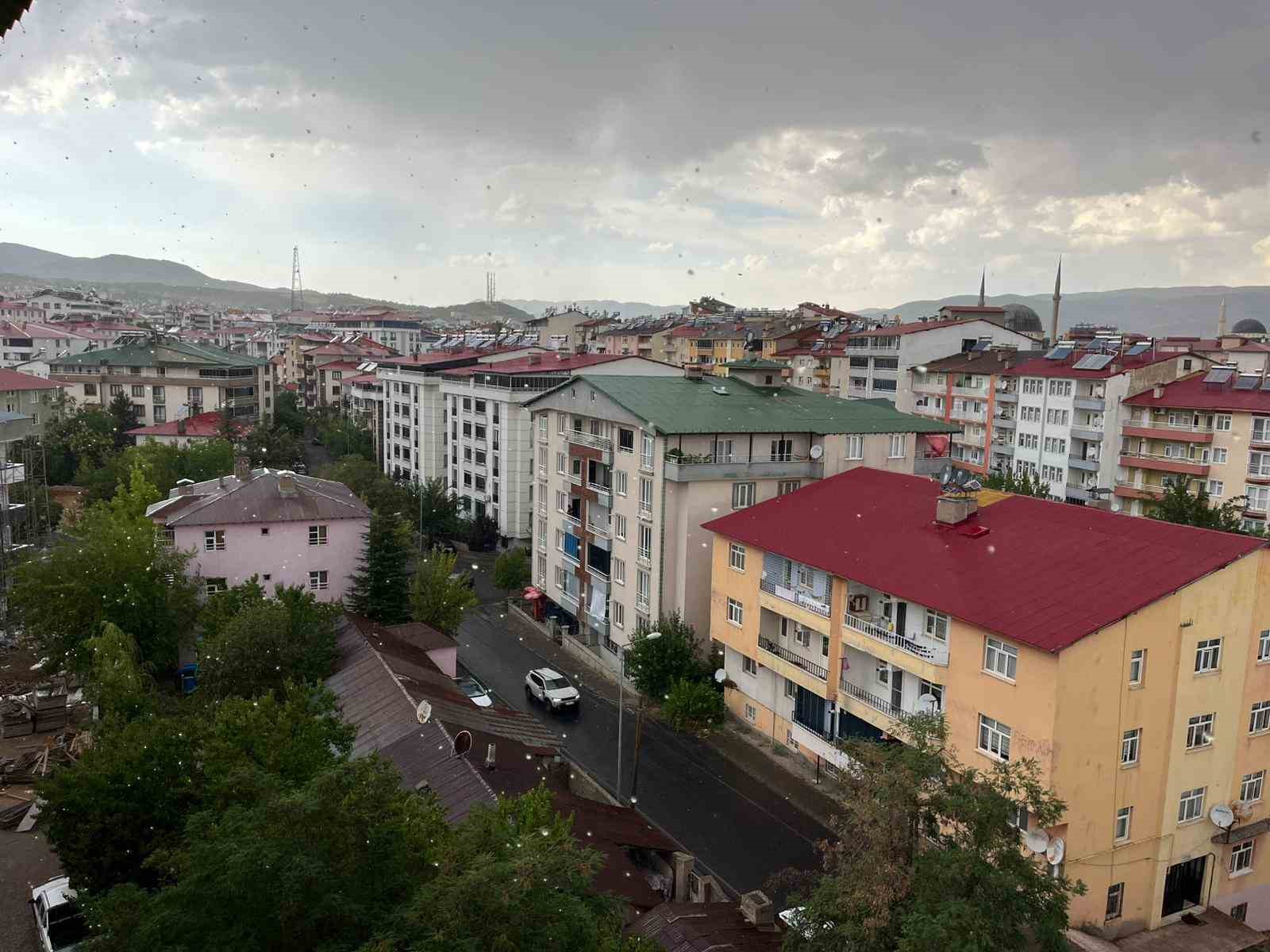 Bing&ouml;l&rsquo;de sağanak yağış etkili oldu