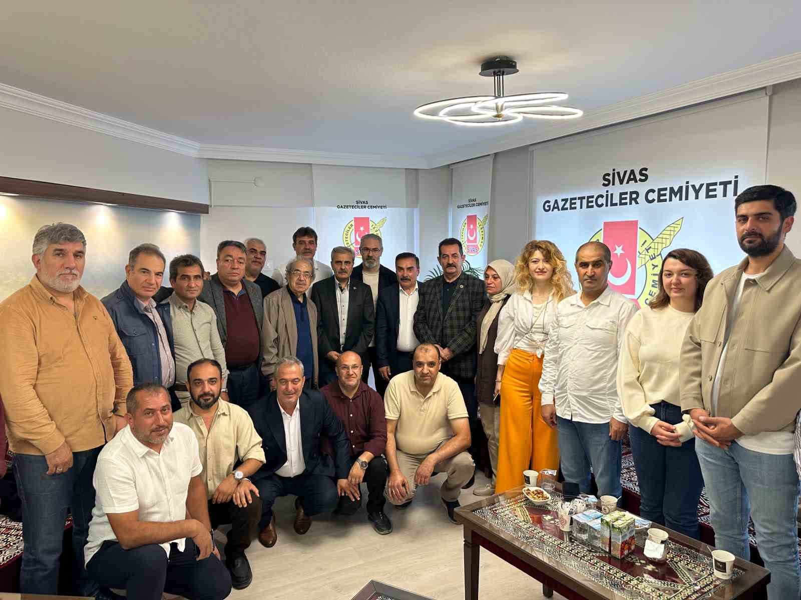 Sivas Gazeteciler Cemiyeti&rsquo;nde Kemal Doğan d&ouml;nemi