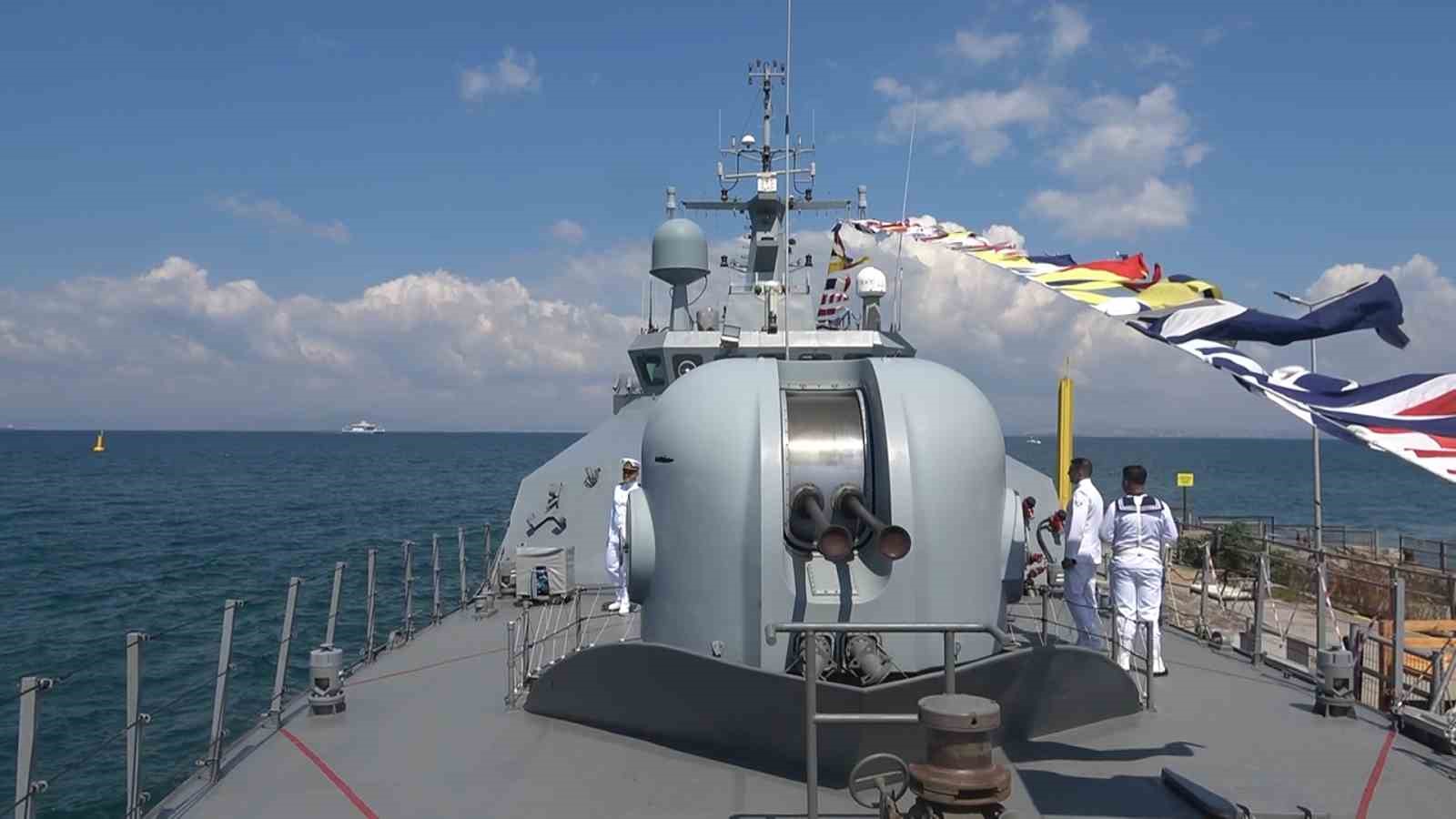 "TCG Tuzla" Yalova&rsquo;da vatandaşların ziyaretine a&ccedil;ıldı