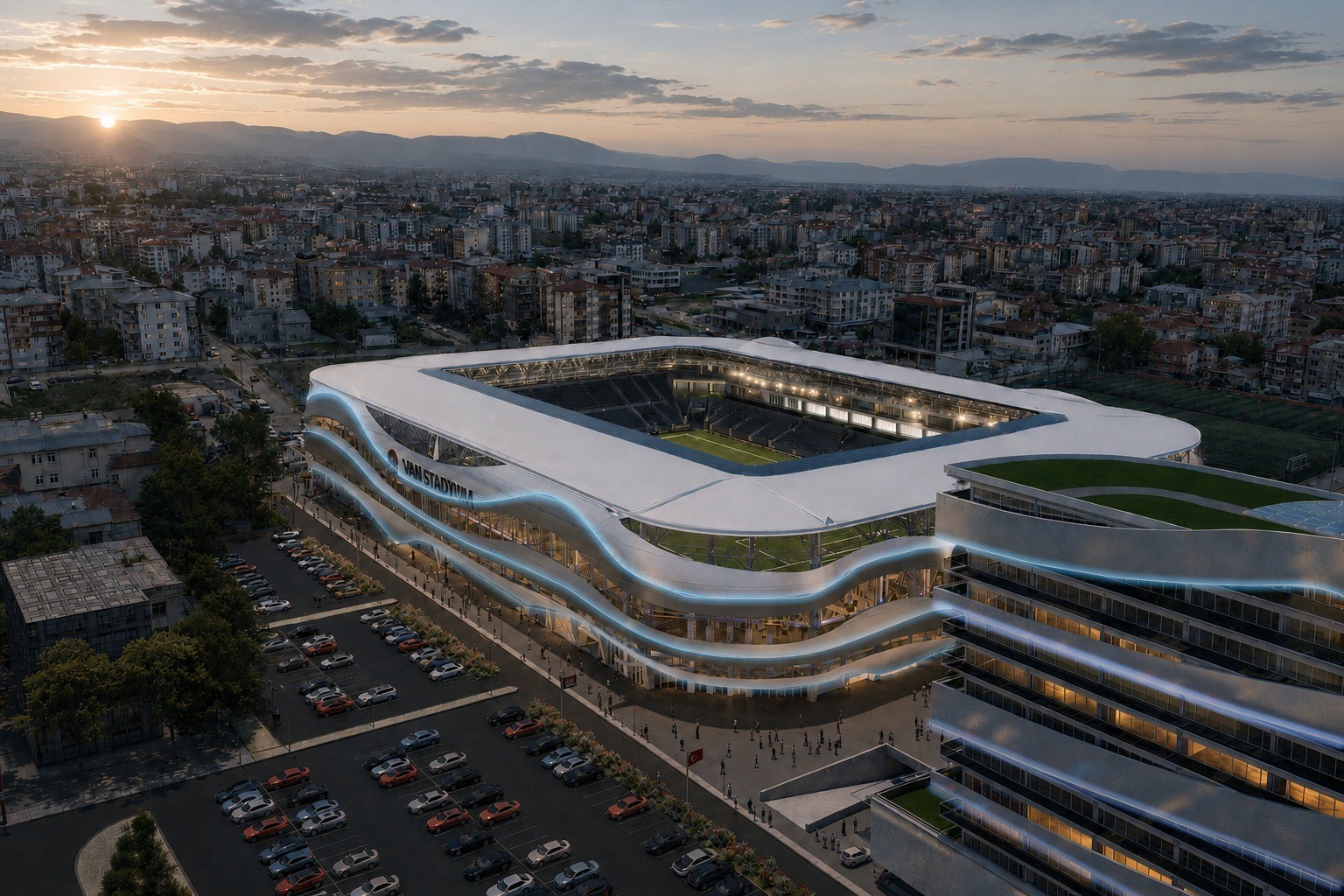 Van Stadyumu ve Yaşam Kompleksi i&ccedil;in imzalar atıldı