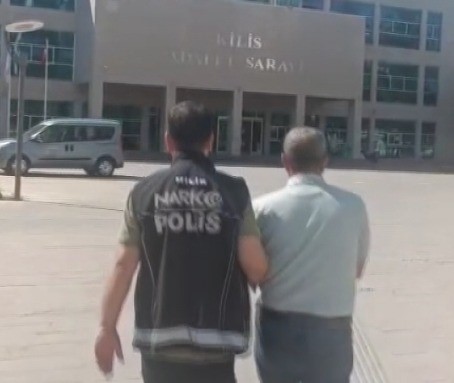 Kilis&rsquo;te 1 kilo 855 gram takoz esrar ele ge&ccedil;irildi