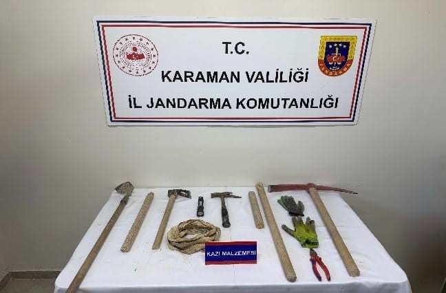 Karaman&rsquo;da jandarmanın yakaladığı 34 şahıstan 4&rsquo;&uuml; tutuklandı