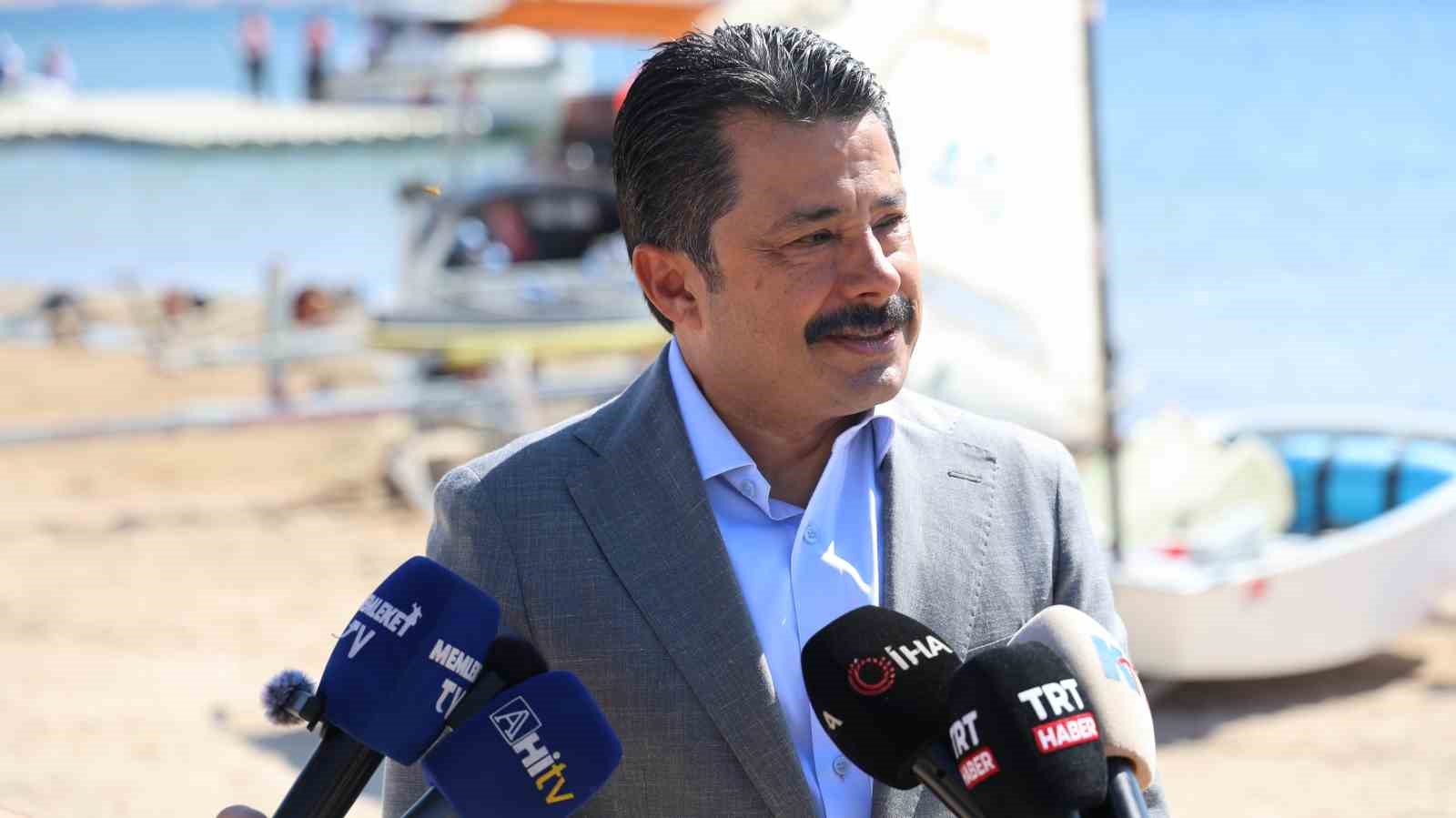 Bozkırın ortasında yelken heyecanı: Hirfanlı Baraj G&ouml;l&uuml; gen&ccedil; sporcuları ağırlıyor