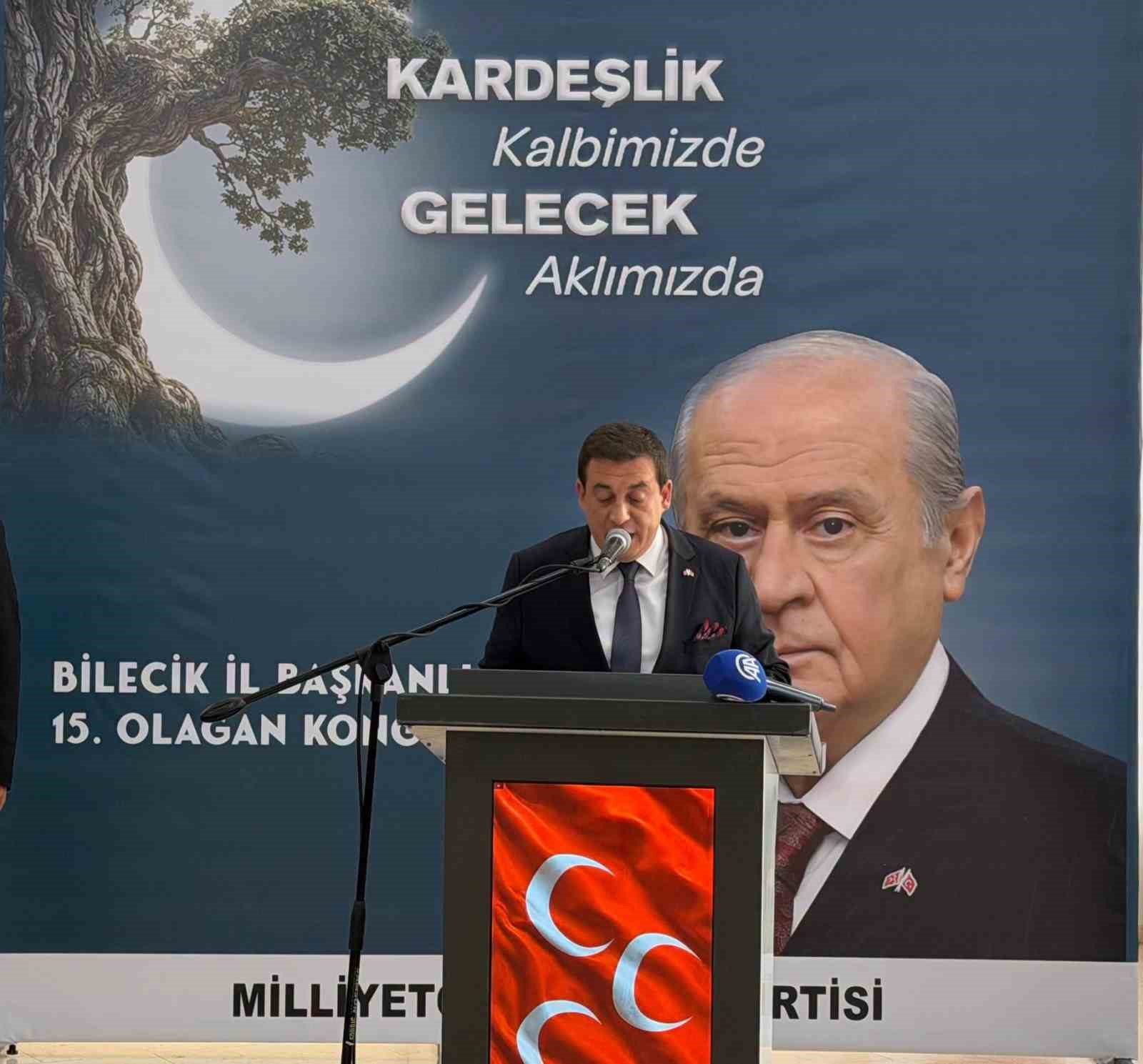 MHP Bilecik İl Başkanı Talha &Ouml;zkan g&uuml;ven tazeledi