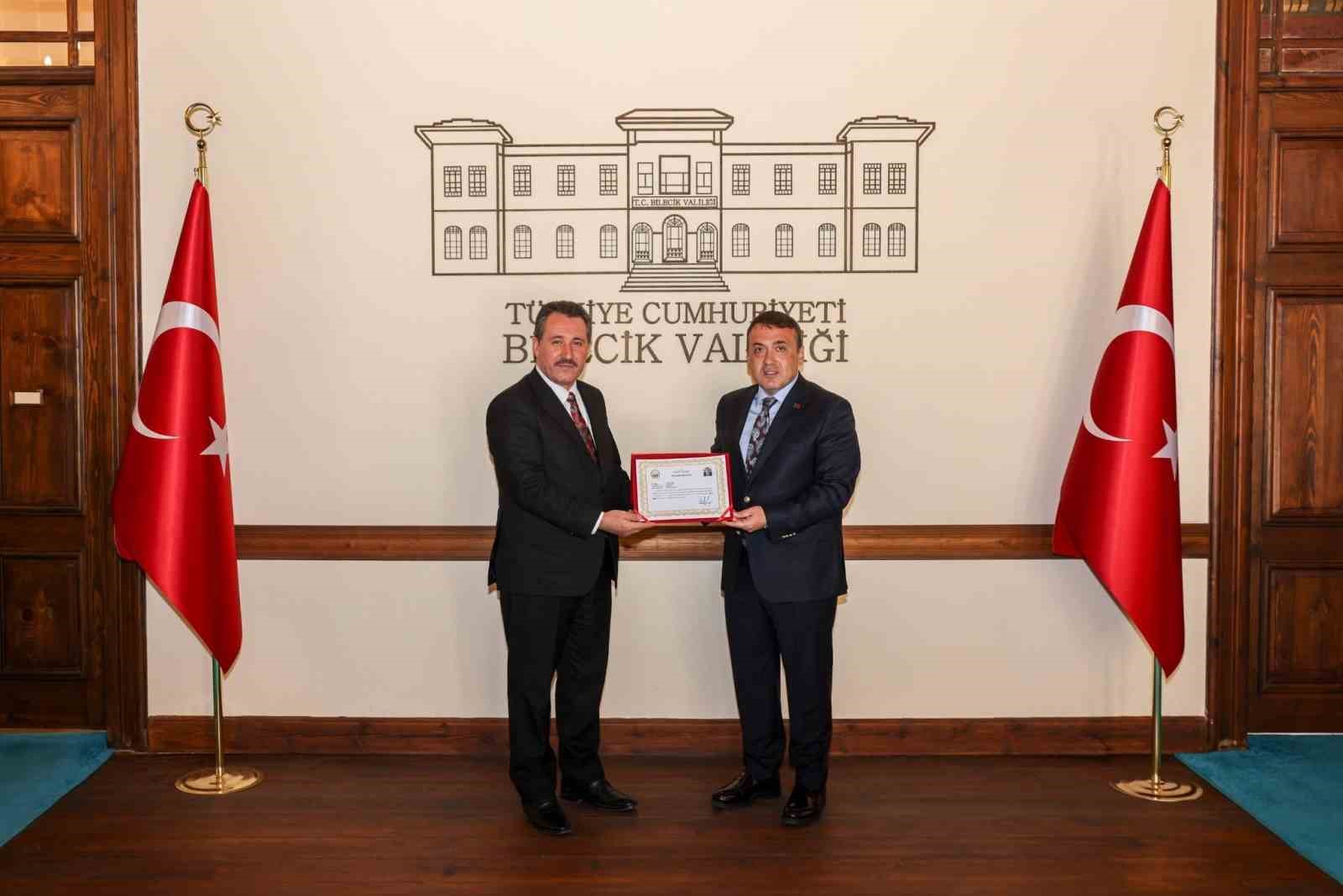 G&ouml;revden alınan M&uuml;ft&uuml; Dilek i&ccedil;in veda programı d&uuml;zenlendi