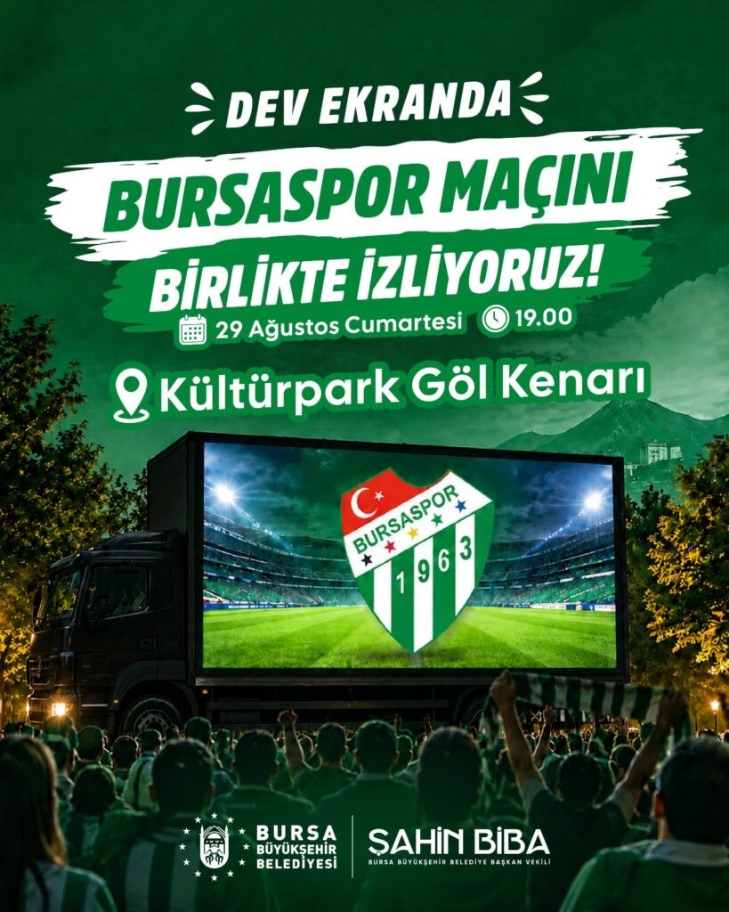 Bursaspor taraftarına otob&uuml;s ve dev ekran m&uuml;jdesi