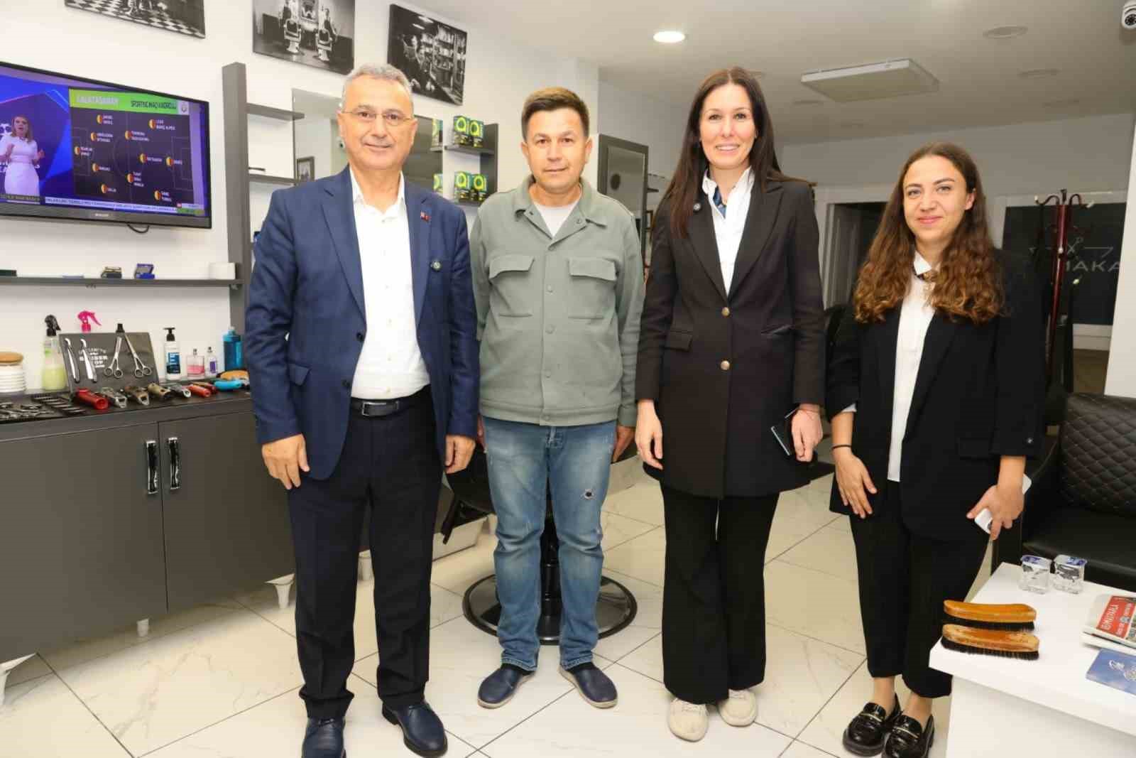 İlkadım&rsquo;da g&ouml;n&uuml;l k&ouml;pr&uuml;leri kuruldu