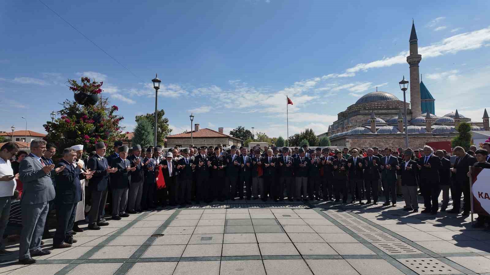 Konya&rsquo;da "Kahramanlarla Kardeşlik Yolunda" y&uuml;r&uuml;y&uuml;ş&uuml;