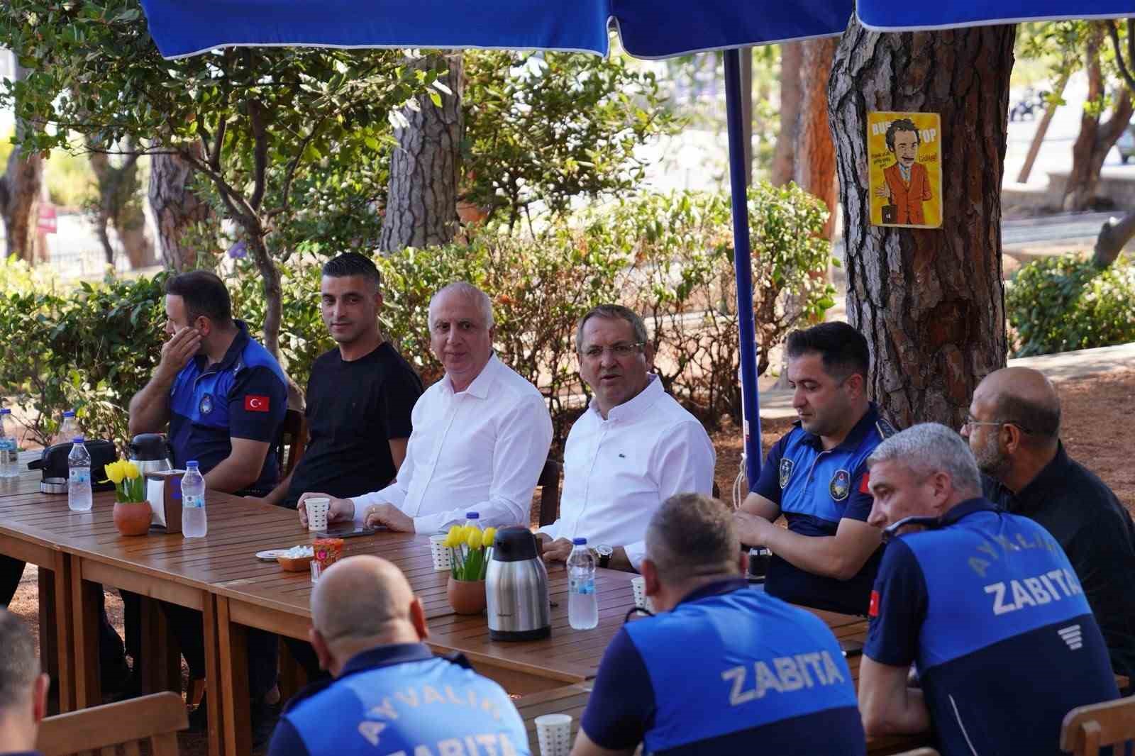 Ayvalık Belediye Başkanı Mesut Ergin, Zabıta Haftası&rsquo;nı kutladı