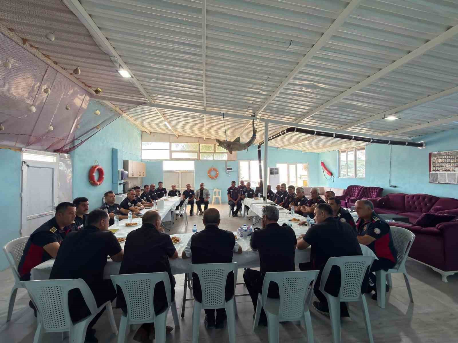 HBB itfaiyesi, &Ccedil;evlik M&uuml;frezesi&rsquo;nde değerlendirme toplantısı ger&ccedil;ekleştirdi