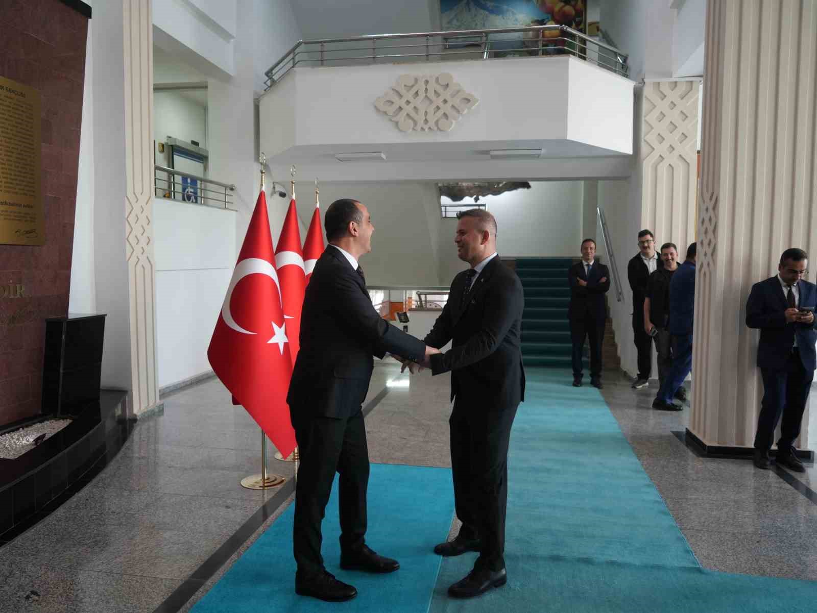 Iğdır&rsquo;da bayramlaşma programı d&uuml;zenlendi
