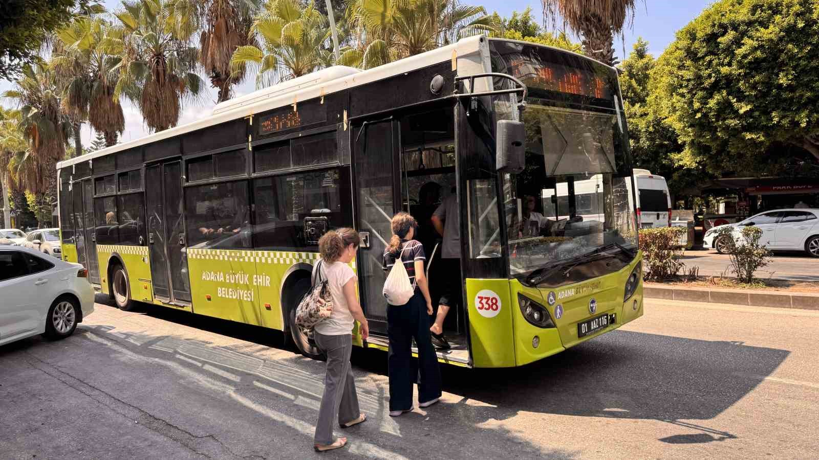 Adana&rsquo;da toplu taşımada klima &ccedil;ilesi