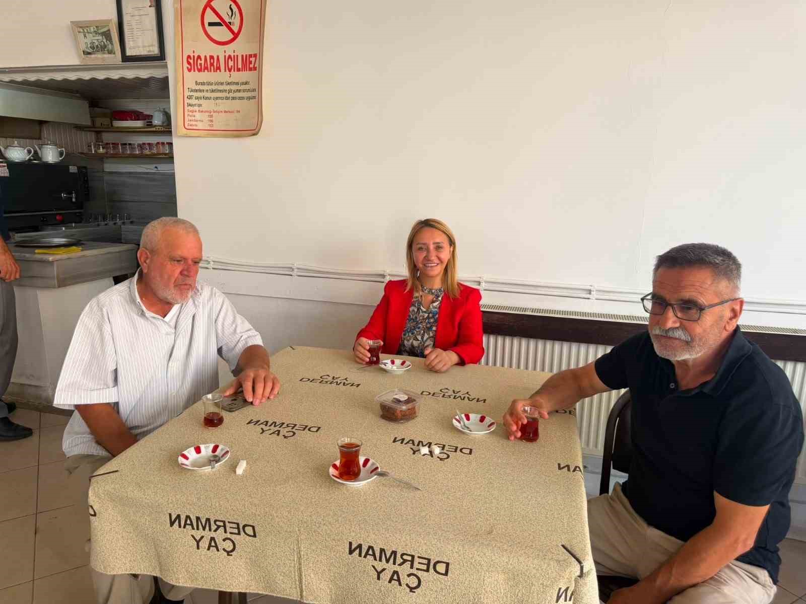 Başkan Tekin esnafla bir araya geldi