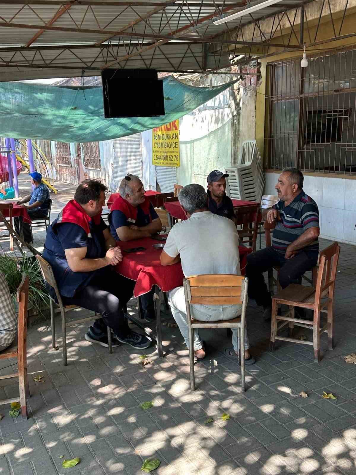 Tarımın g&uuml;ndemi Aydın&rsquo;ın 17 il&ccedil;esinde &uuml;reticilerle ele alındı