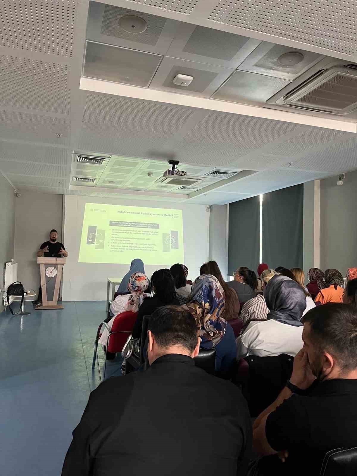 Bilecik&rsquo;te 76 &ouml;zel g&uuml;venlik g&ouml;revlisine narkotik eğitimi
