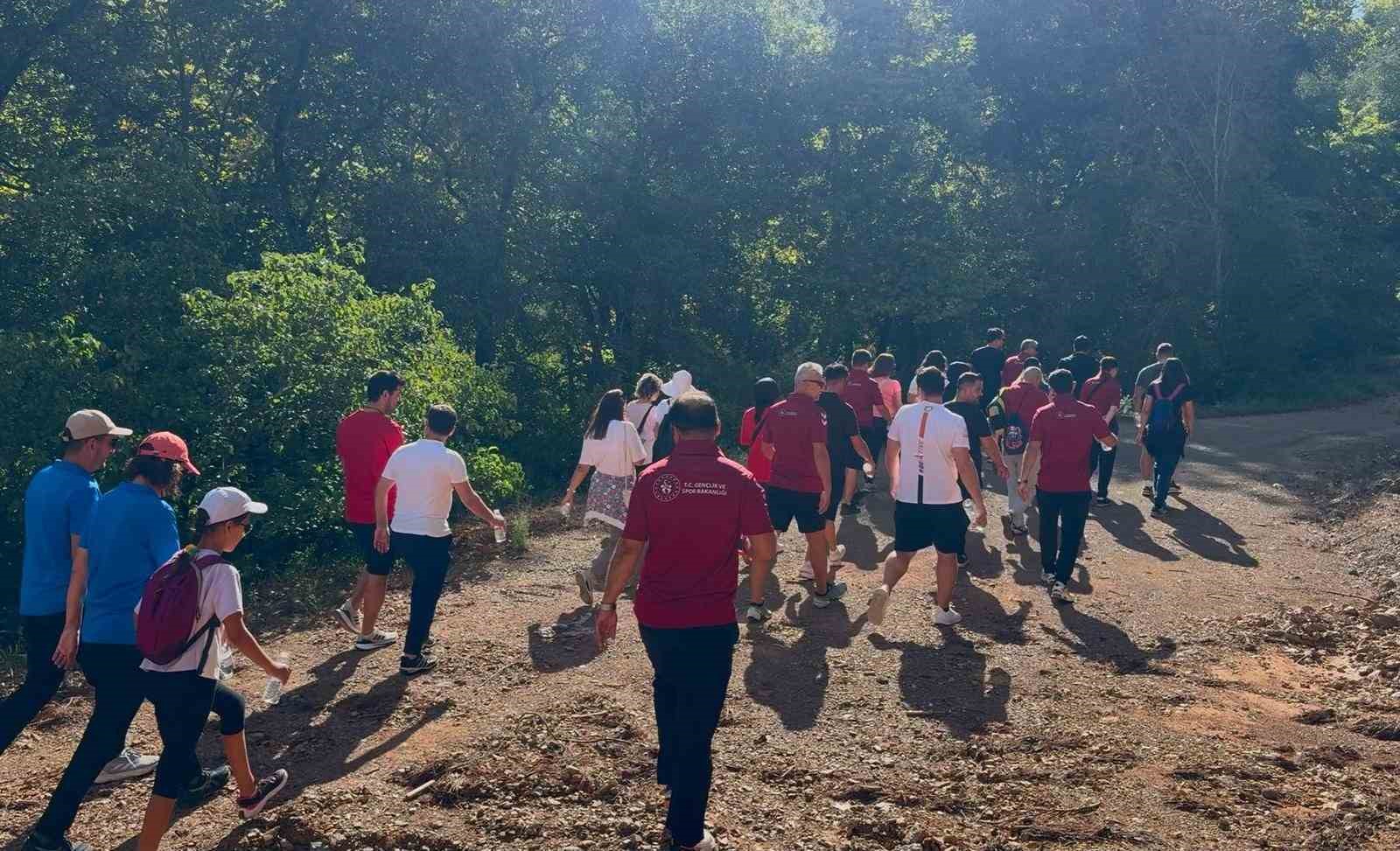 Avrupa Spor Haftası&rsquo;nda Gazipaşa&rsquo;da doğa y&uuml;r&uuml;y&uuml;ş&uuml;