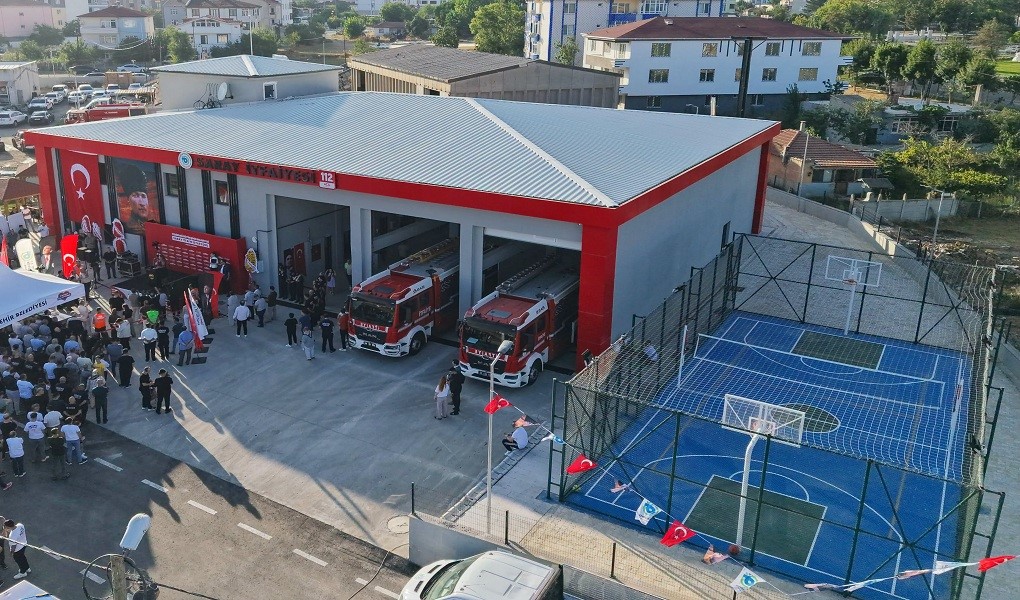 Saray&rsquo;a modern itfaiye istasyonu a&ccedil;ıldı