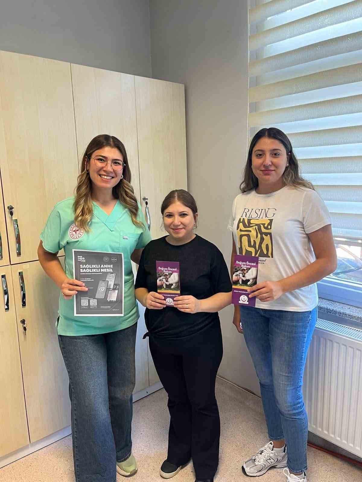 Karpuzlu Devlet Hastanesi anne sağlığının &ouml;nemine dikkat &ccedil;ekti
