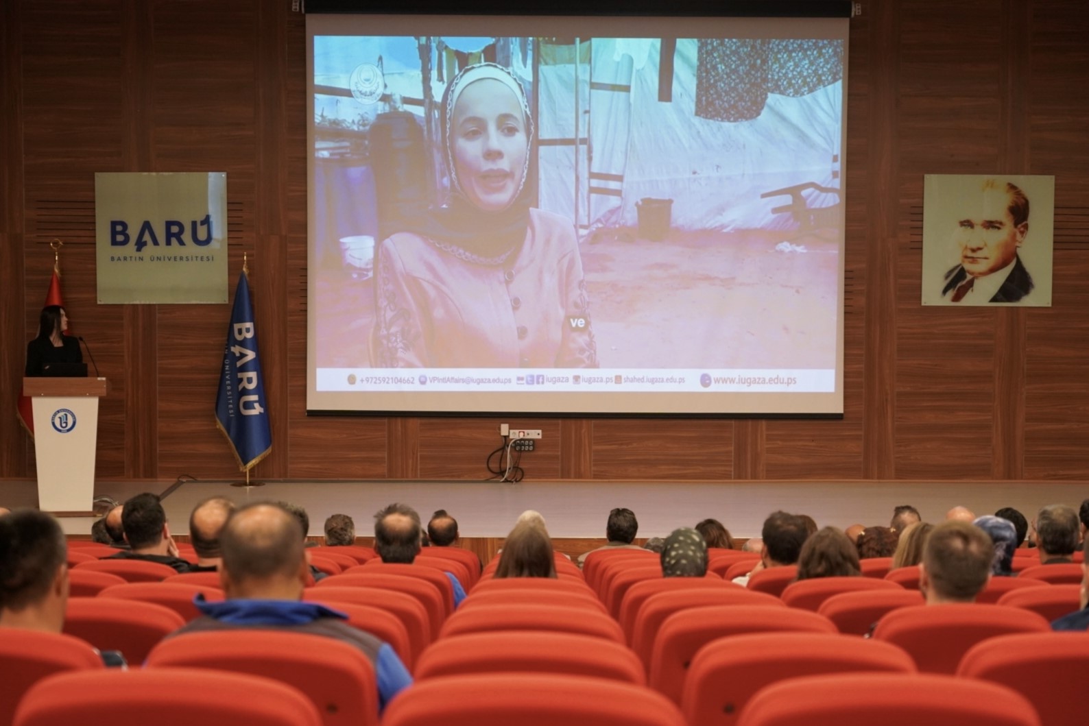 BAR&Uuml; Bilim Kafe&rsquo;de Gazze&rsquo;de y&uuml;ksek&ouml;ğretimin geleceği değerlendirildi