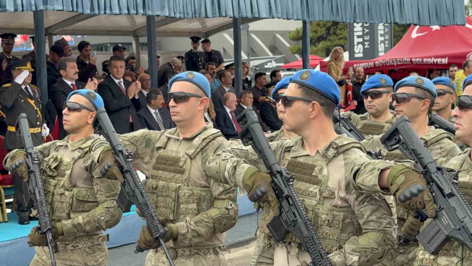 Samsun&rsquo;da 30 Ağustos Zafer Bayramı coşkuyla kutlandı