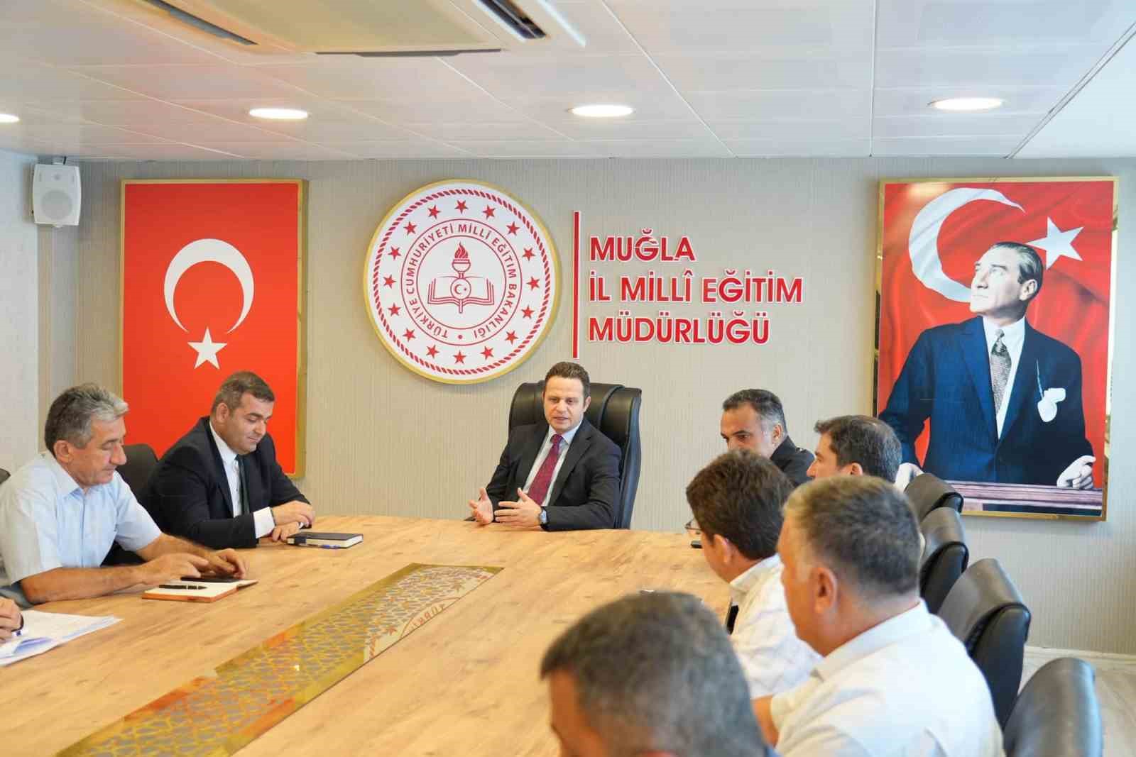 Muğla&rsquo;da eğitim faaliyetleri değerlendirildi