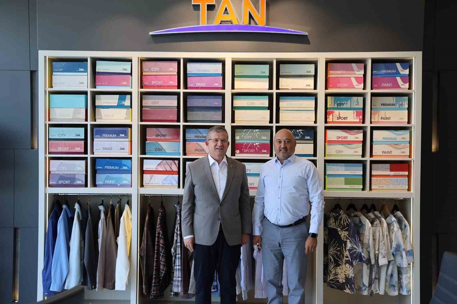 Başkan Subaşıoğlun&rsquo;dan tekstilin &ouml;nemli ismine ziyaret