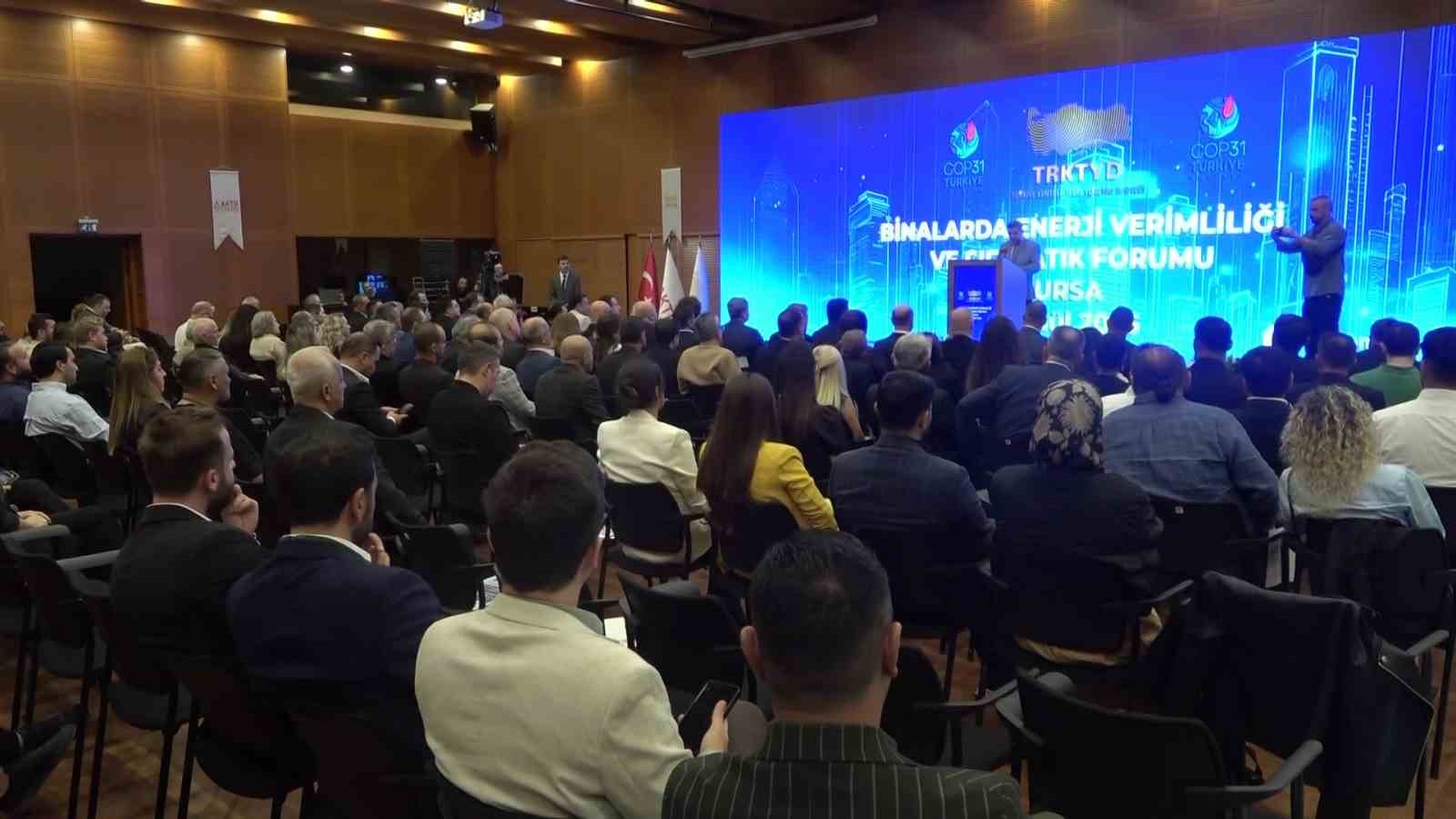Bursa&rsquo;da enerji verimliliği ve sıfır atık vurgusu: "Enerjimizi doğru y&ouml;netirsek ekonomimize katkı sağlarız"