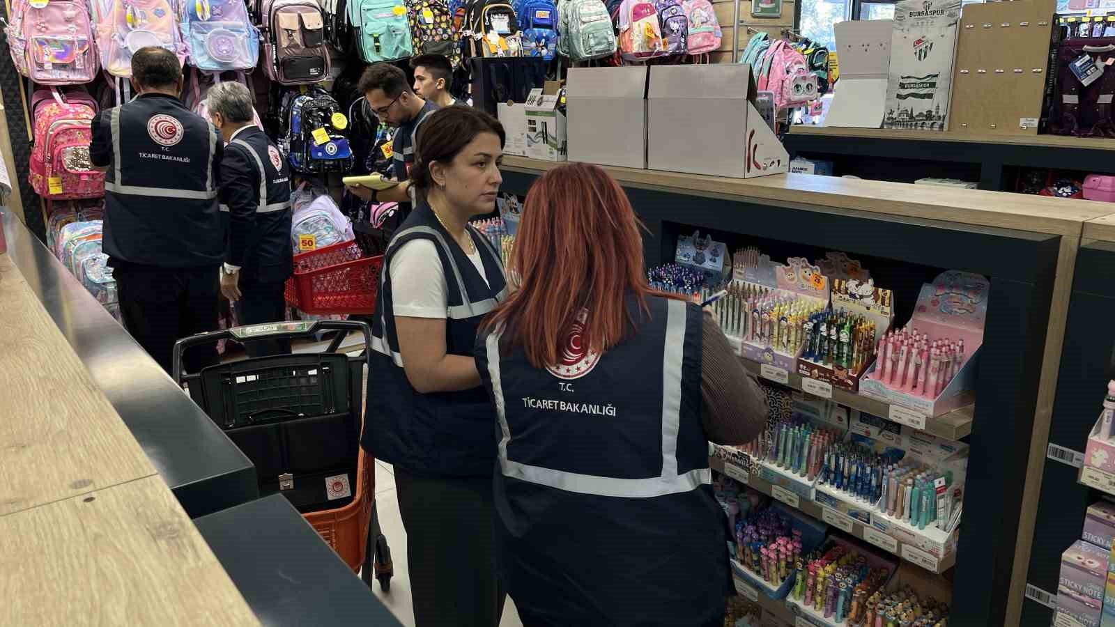 Bursa&rsquo;da 8 ayda 1,4 milyon &uuml;r&uuml;n denetlendi, 42 milyon lira ceza kesildi